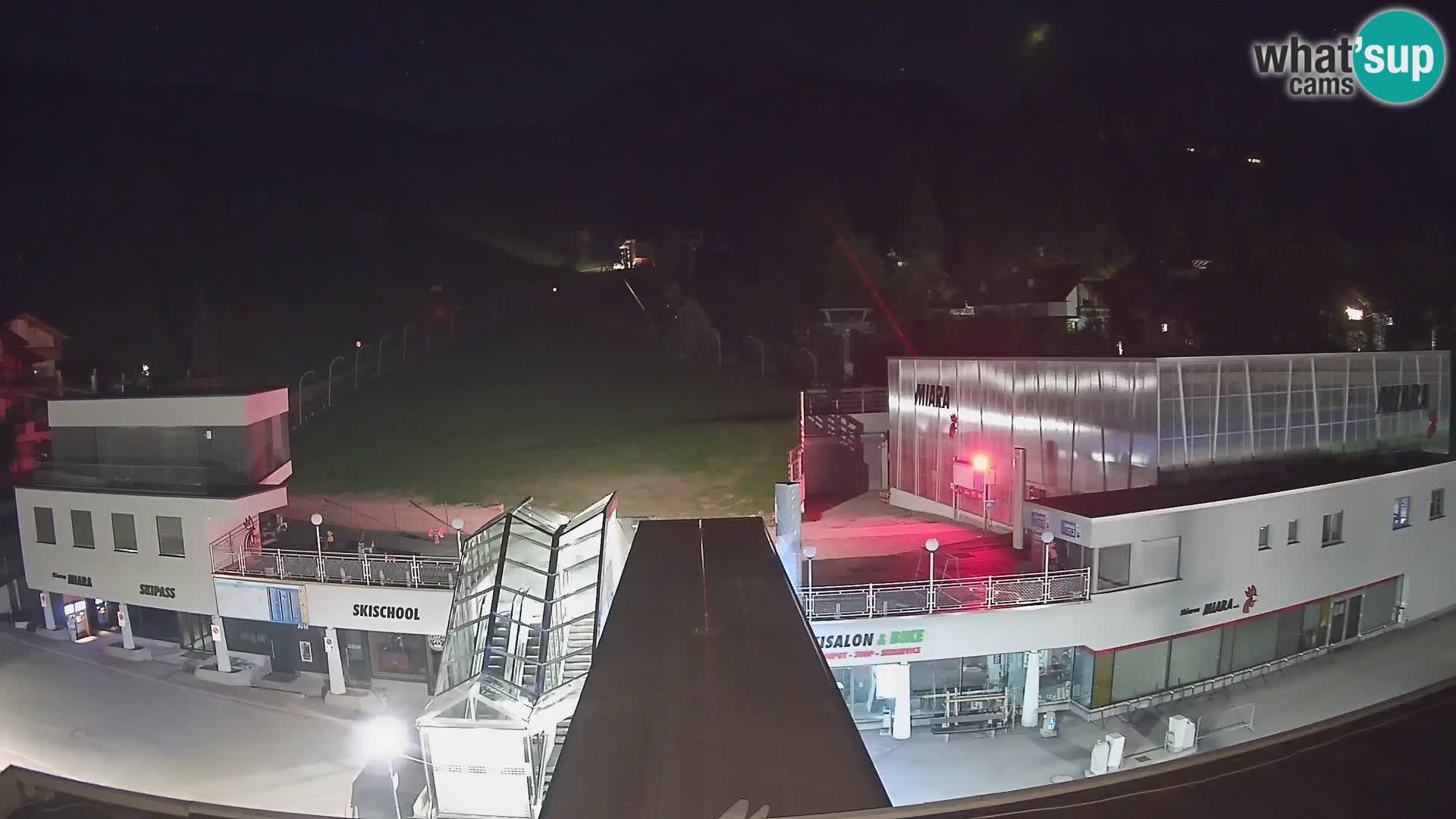 Kronplatz webcam Valley sation of Miara
