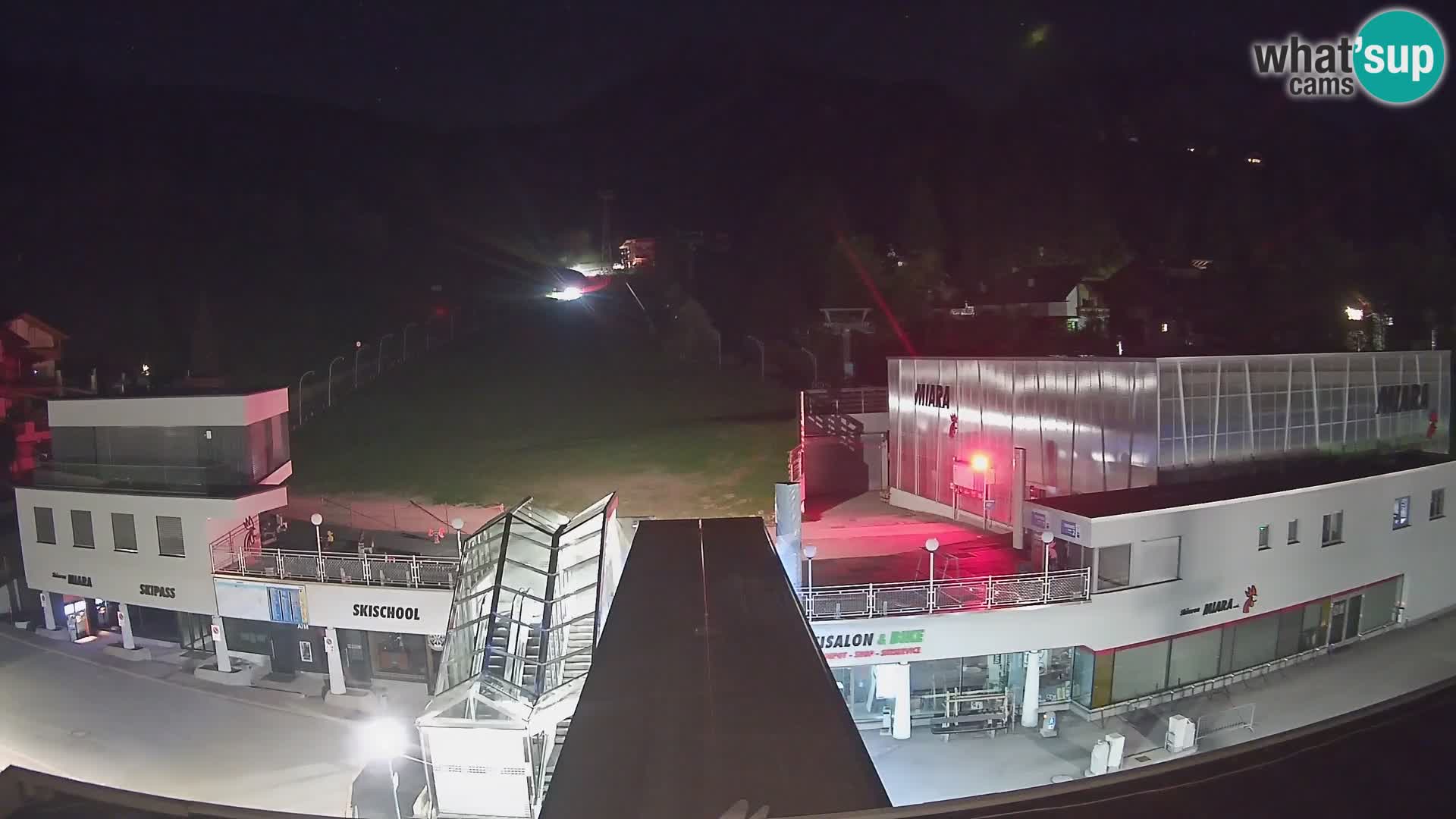 Plan de Corones Kronplatz Miara webcam en vivo – estación de valle