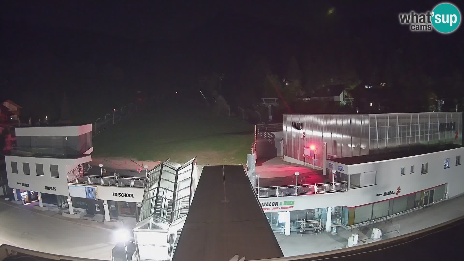 Plan de Corones Kronplatz Miara webcam en vivo – estación de valle