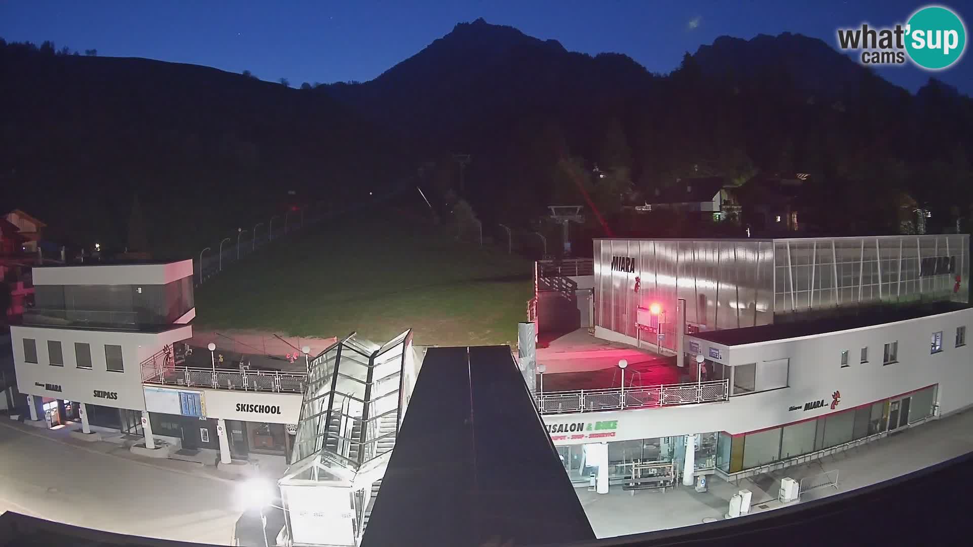Kronplatz spletna kamera Miara spodnja postaja