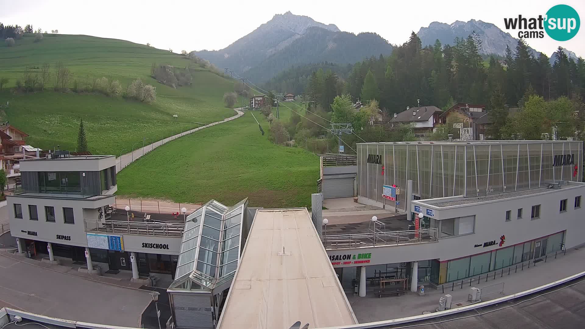 Kronplatz webcam Valley sation of Miara