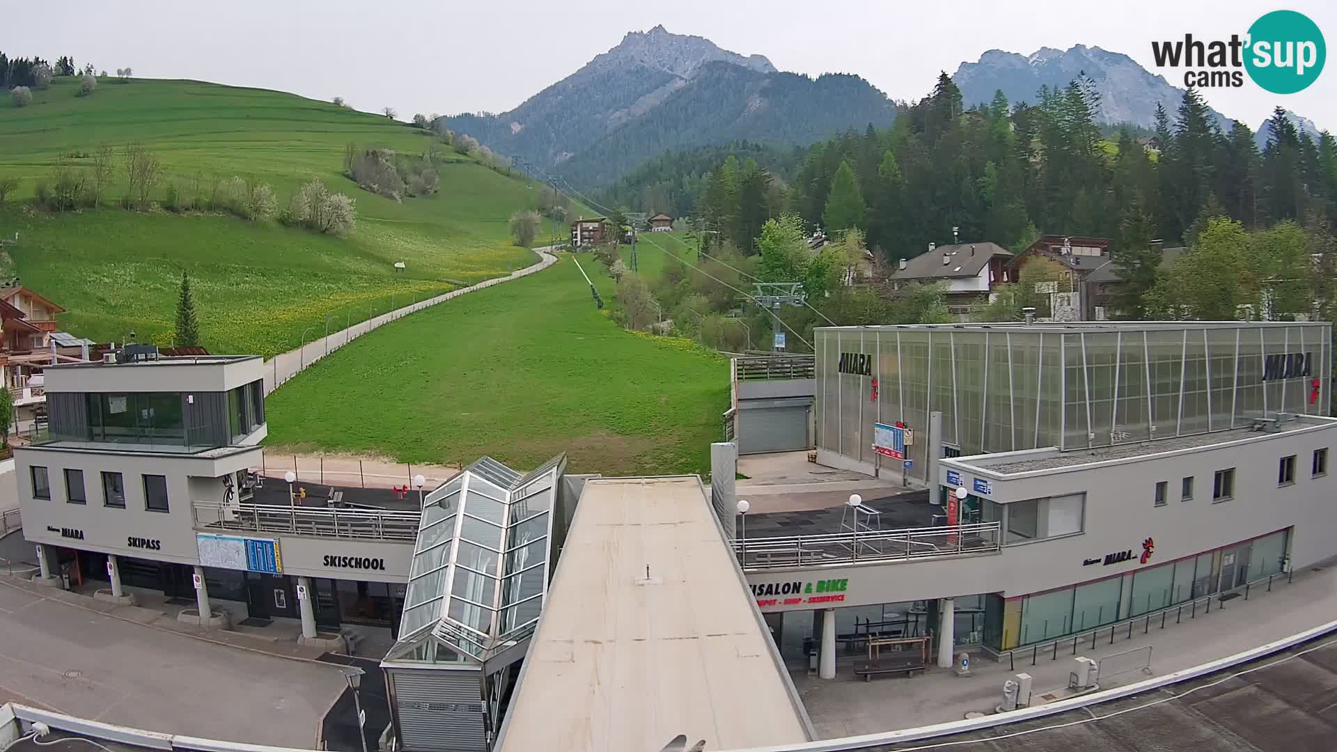 Kronplatz webcam Valley sation of Miara
