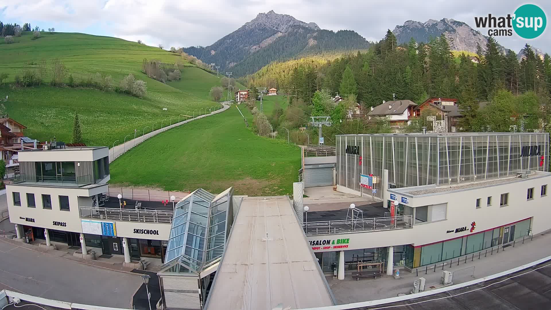 Kronplatz webcam Valley sation of Miara