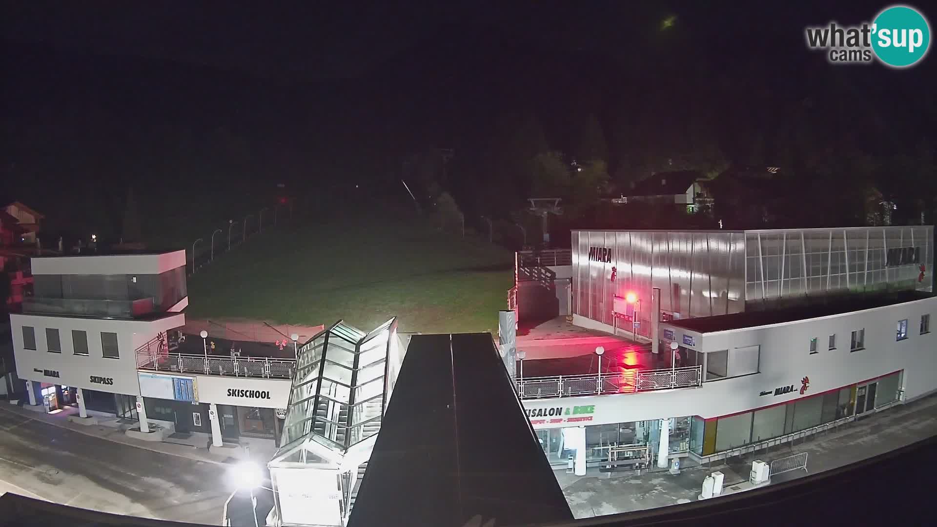 Kronplatz spletna kamera Miara spodnja postaja