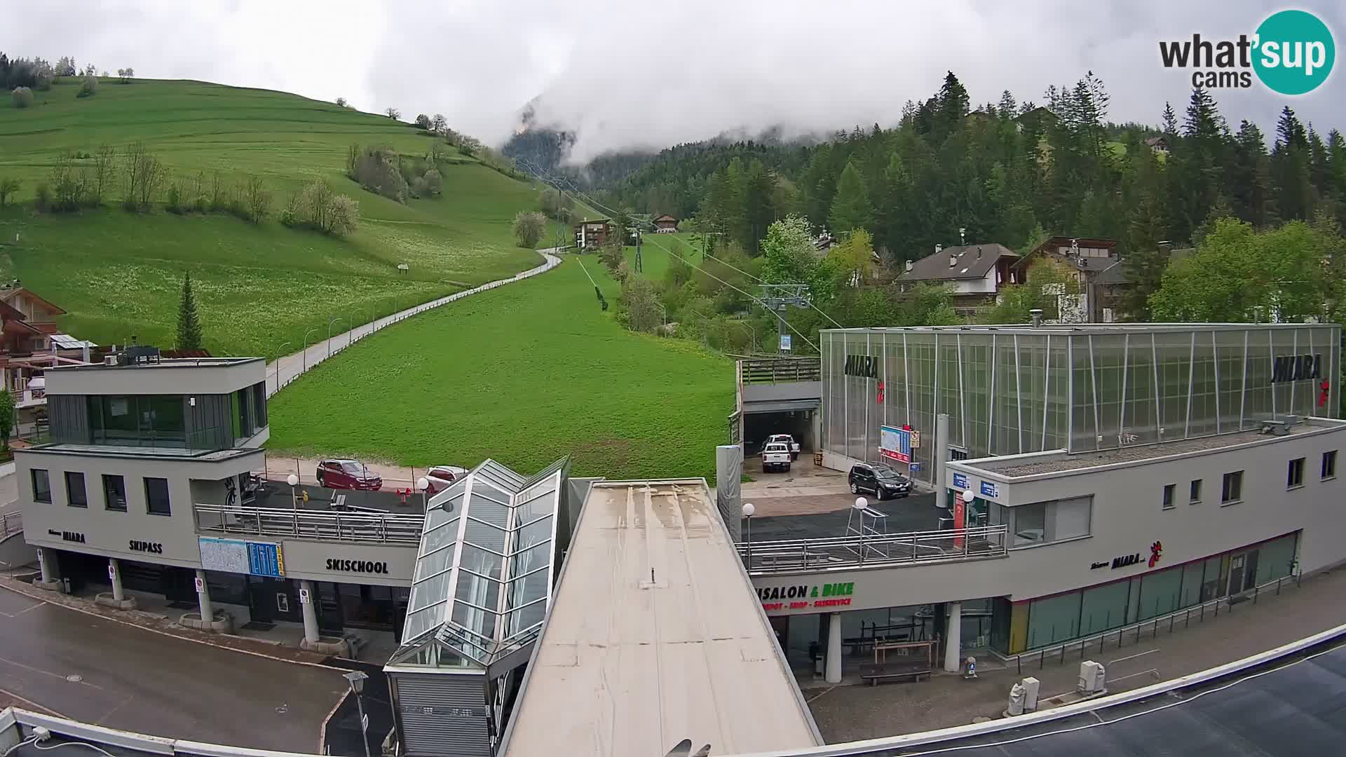 Kronplatz spletna kamera Miara spodnja postaja