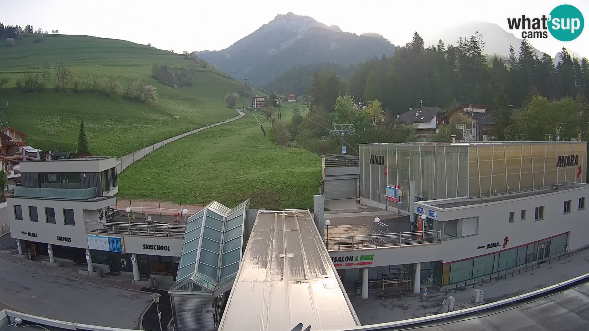 Kronplatz spletna kamera Miara spodnja postaja