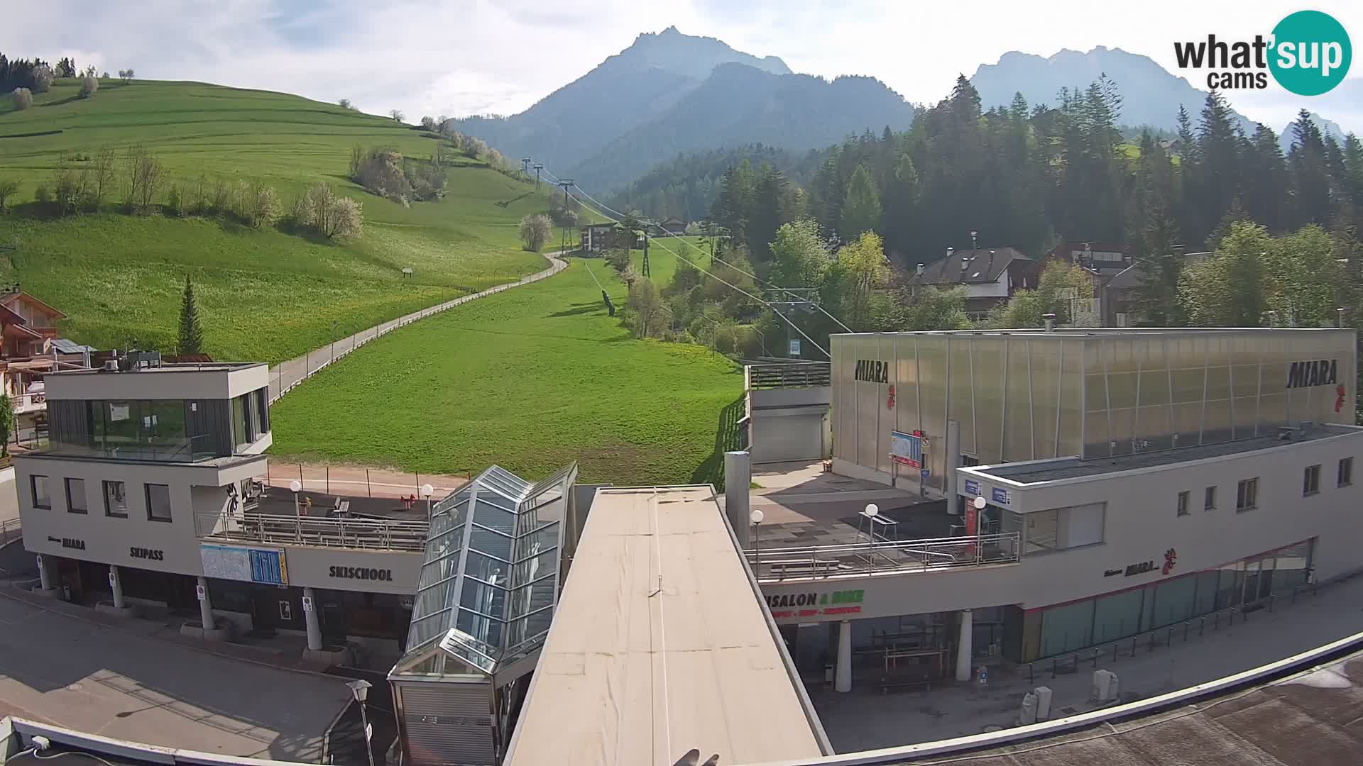 Kronplatz webcam Valley sation of Miara
