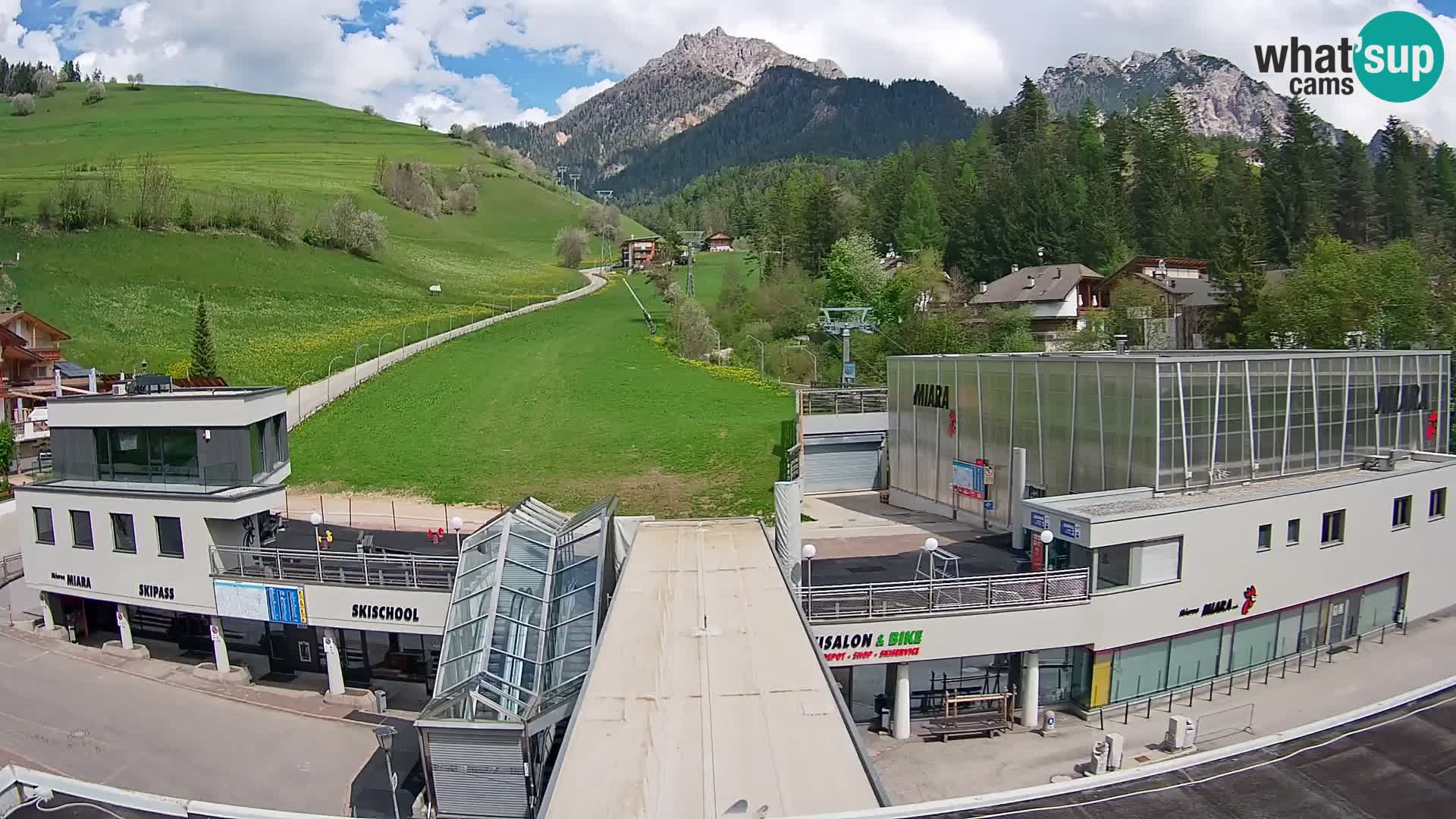 Kronplatz webcam Valley sation of Miara