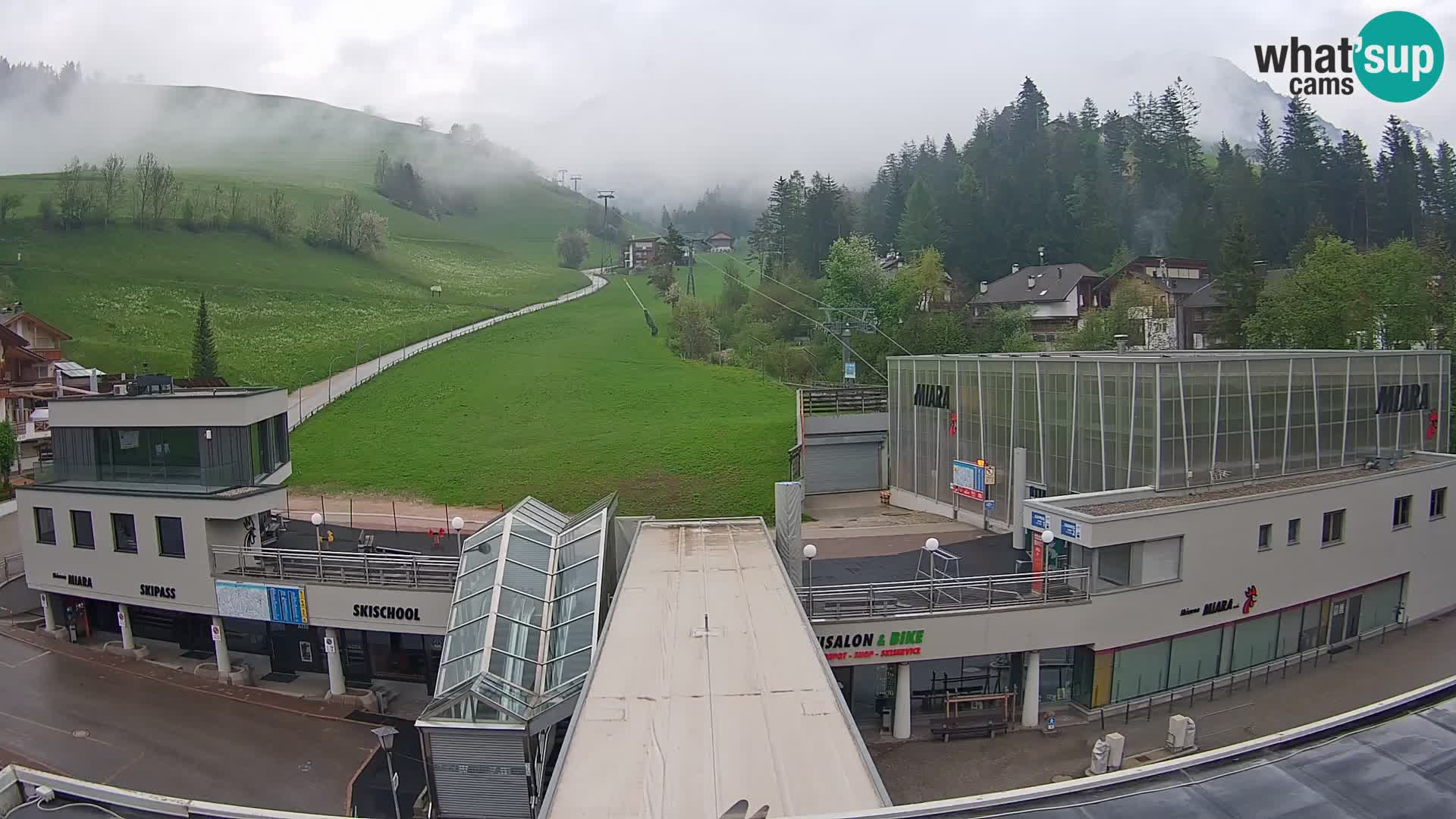 Kronplatz spletna kamera Miara spodnja postaja