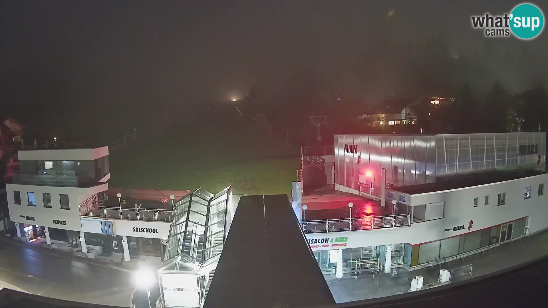 Kronplatz spletna kamera Miara spodnja postaja