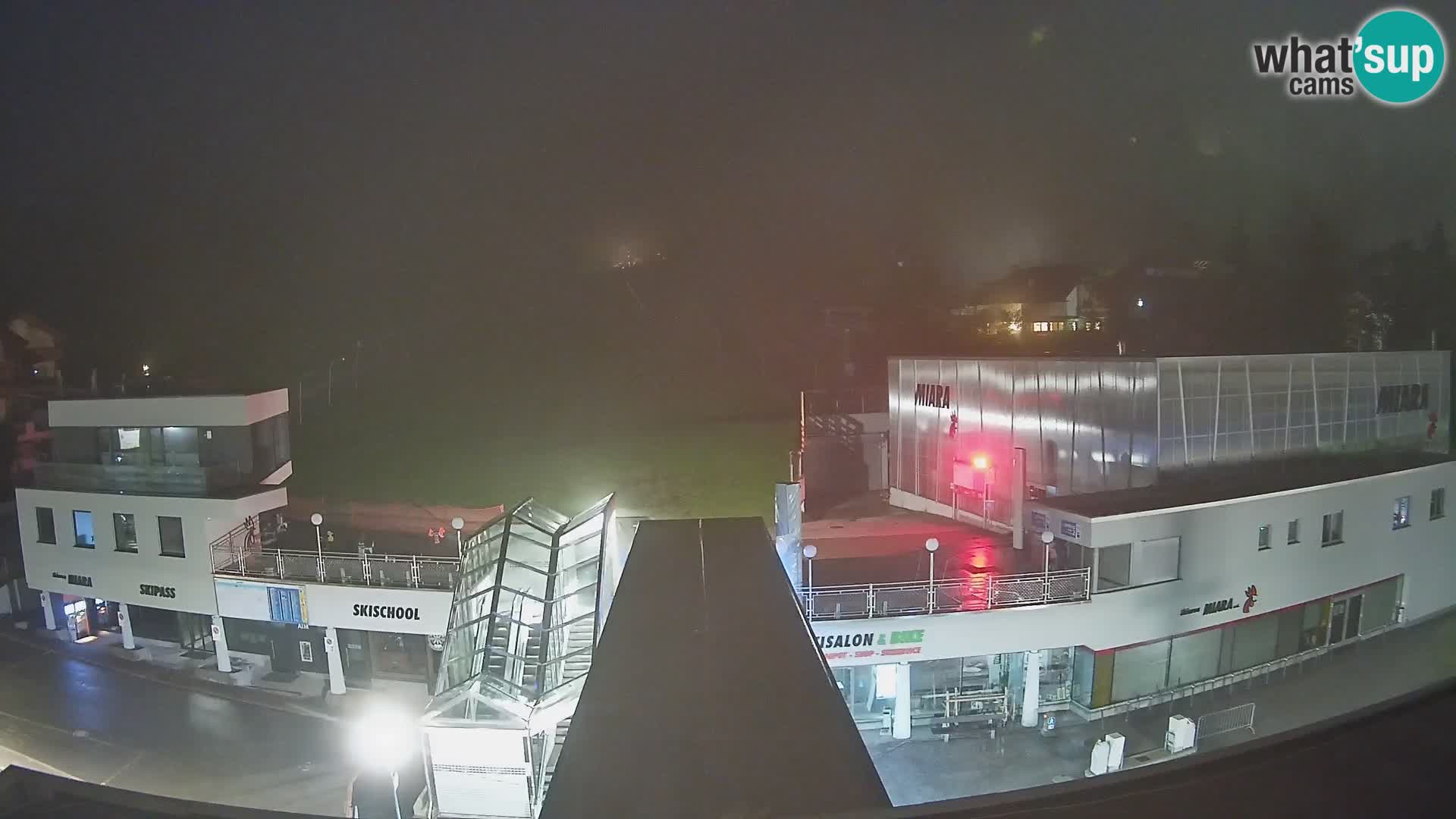 Kronplatz spletna kamera Miara spodnja postaja