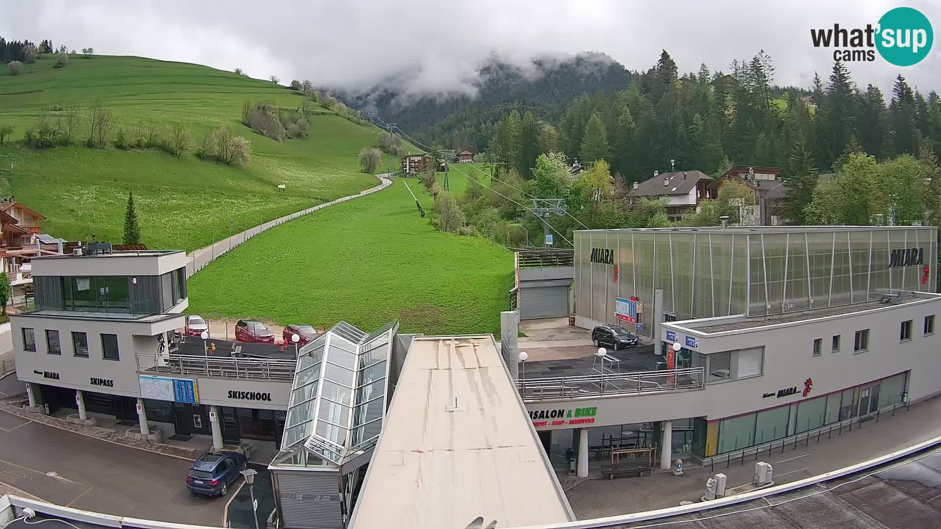 Kronplatz webcam Valley sation of Miara