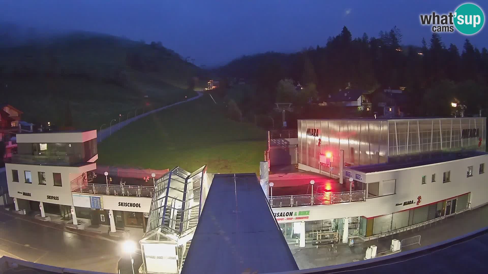 Plan de Corones Kronplatz Miara webcam en vivo – estación de valle