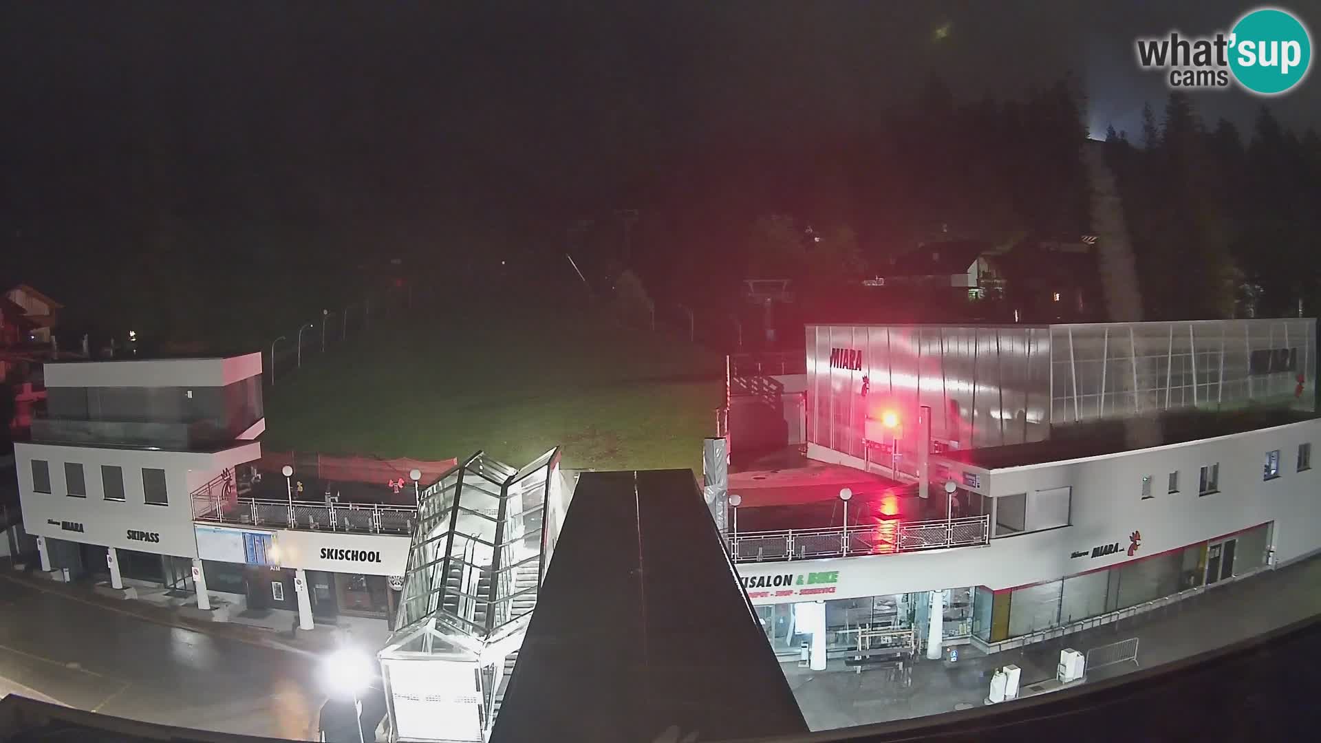 Plan de Corones Kronplatz Miara webcam en vivo – estación de valle