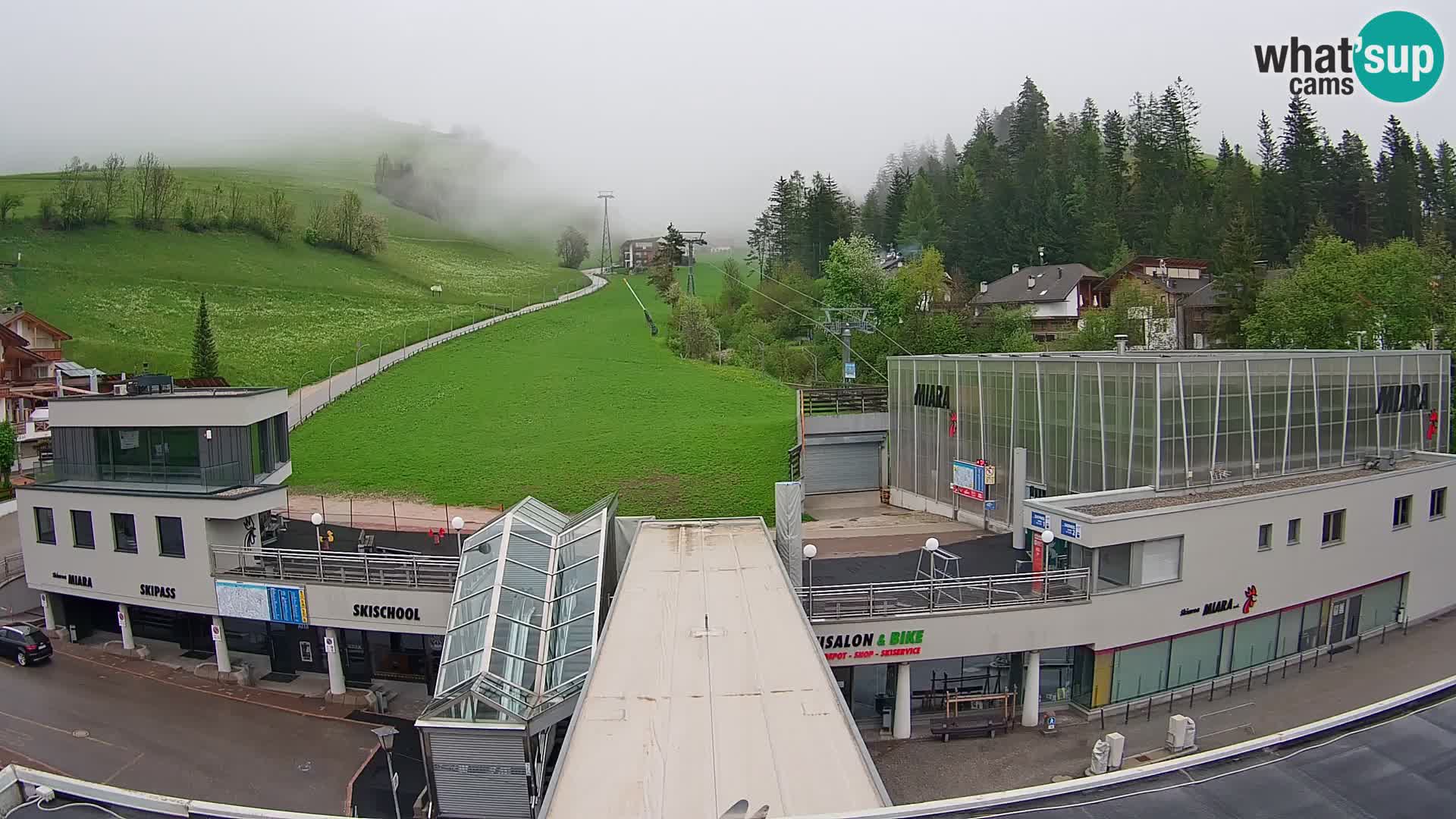 Kronplatz webcam Valley sation of Miara
