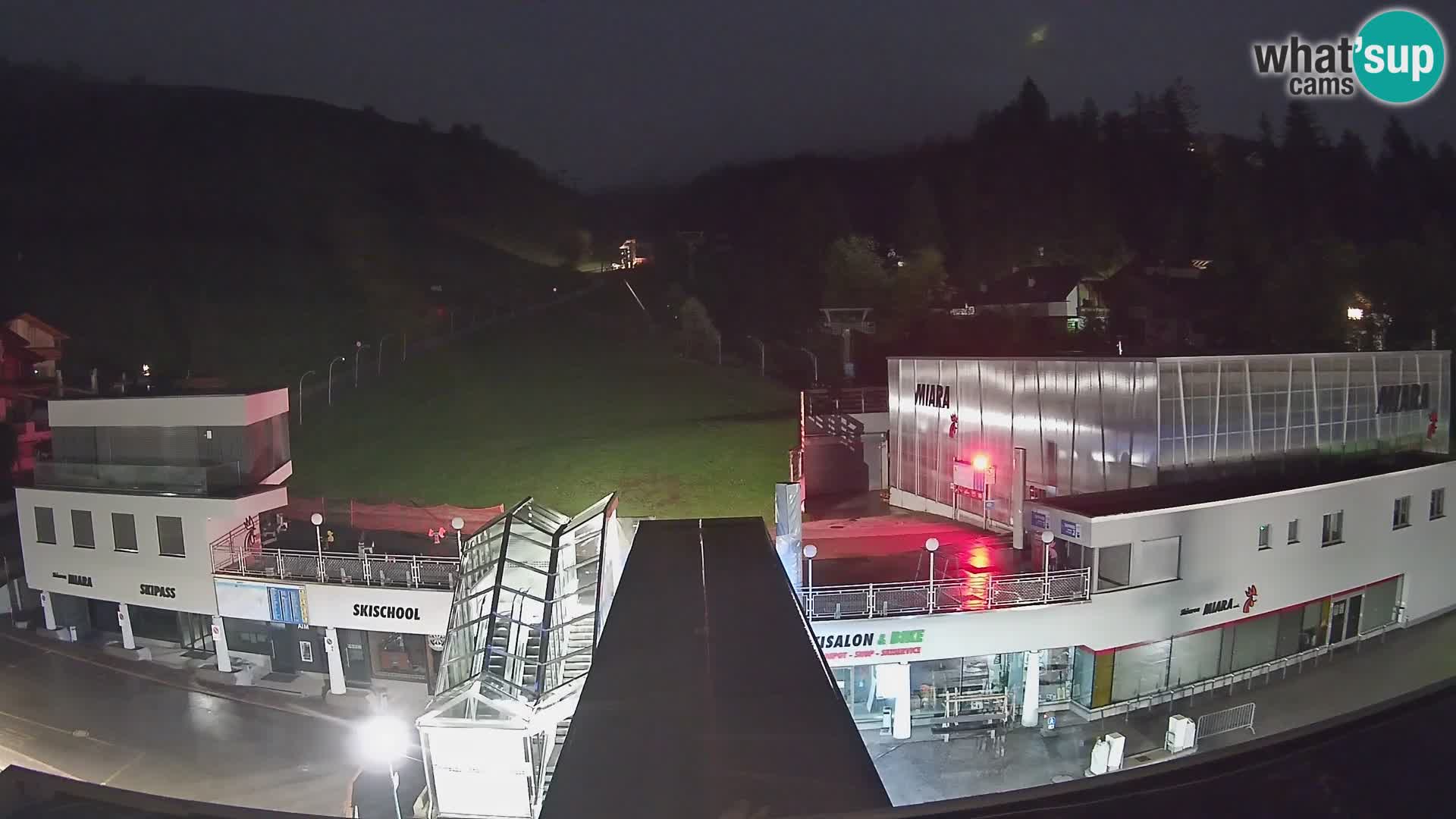 Kronplatz spletna kamera Miara spodnja postaja