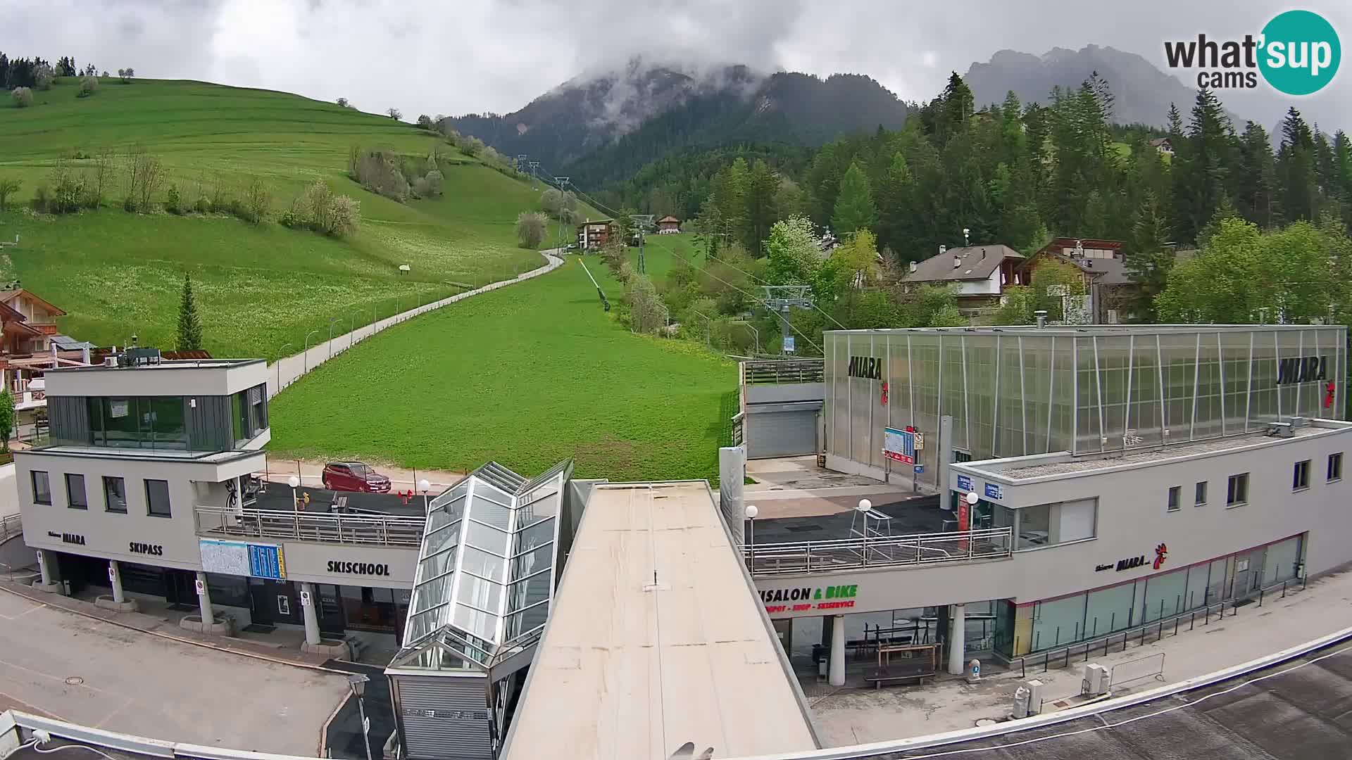 Kronplatz spletna kamera Miara spodnja postaja