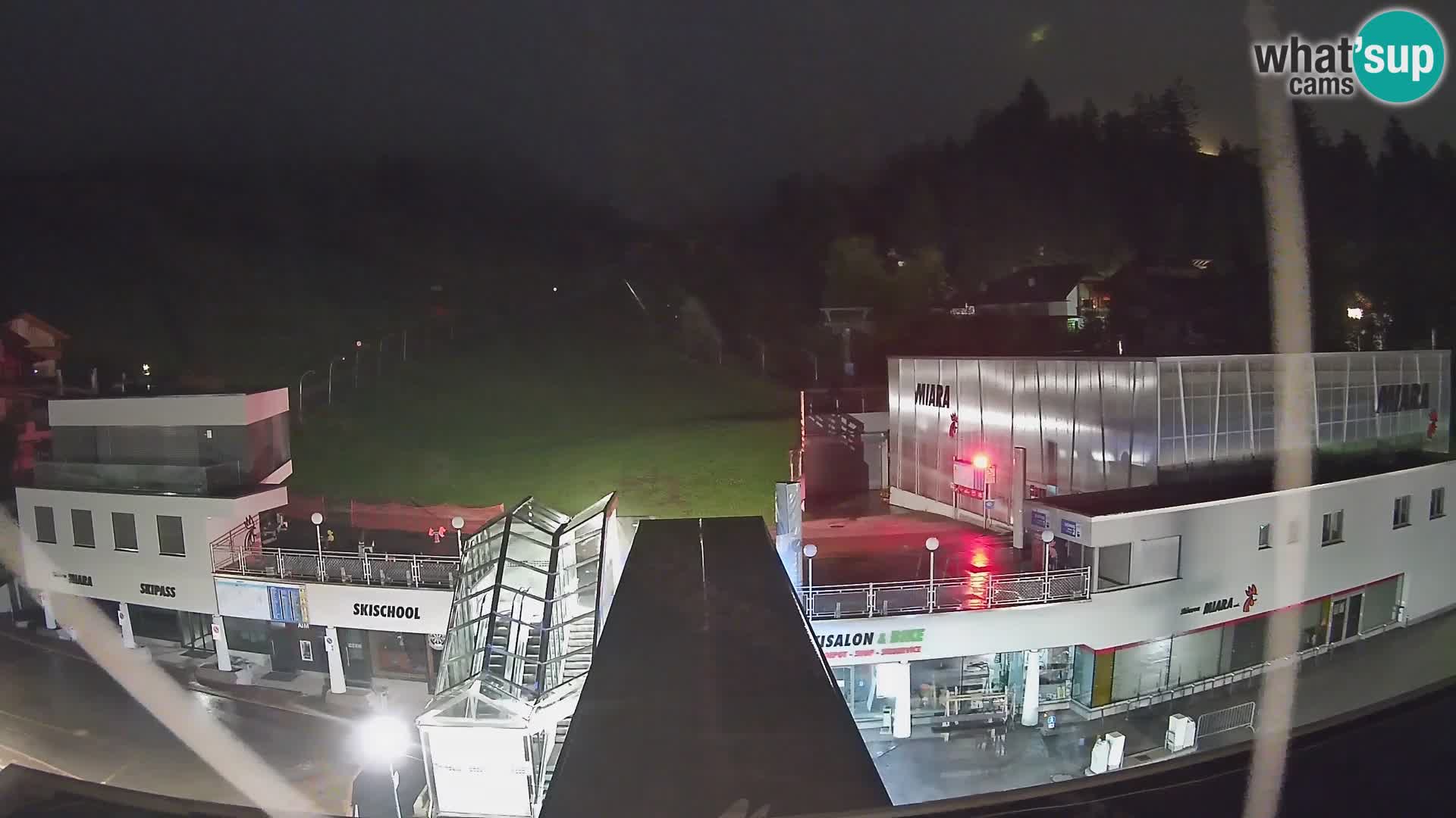 Kronplatz spletna kamera Miara spodnja postaja