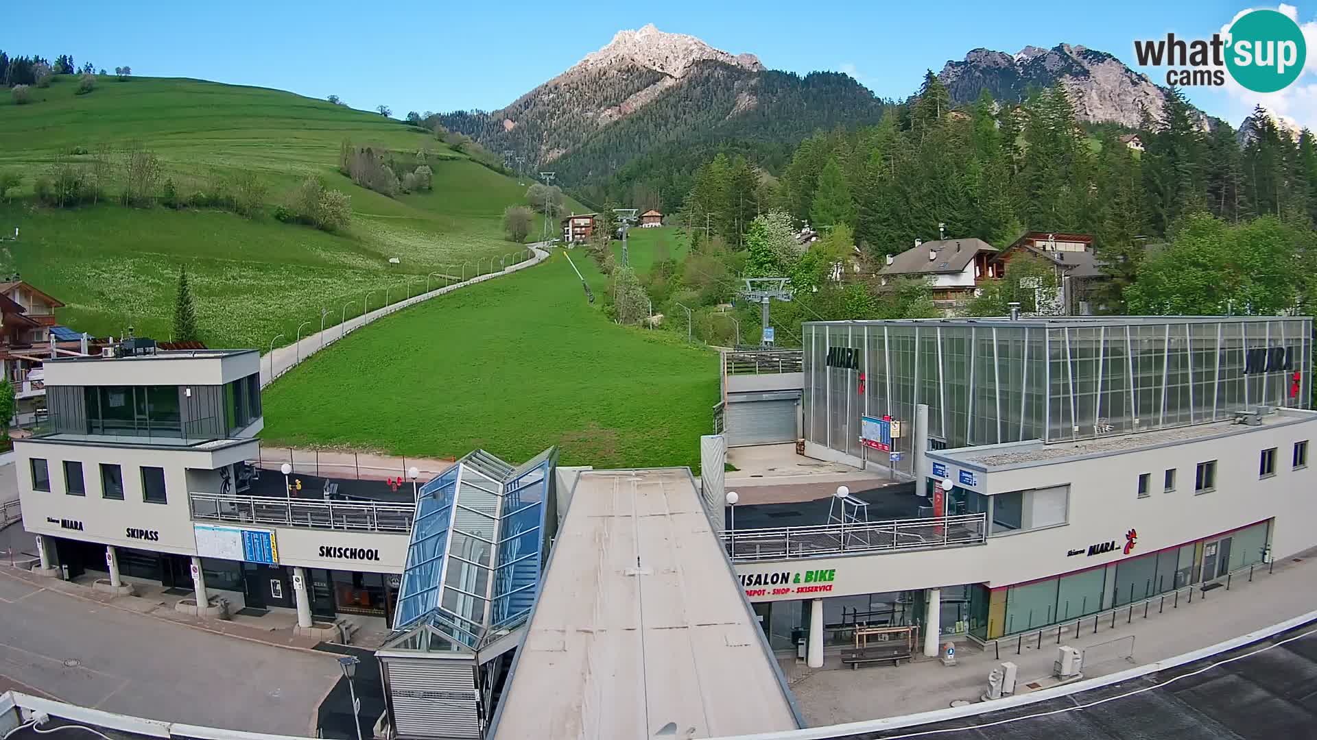 Kronplatz webcam Valley sation of Miara