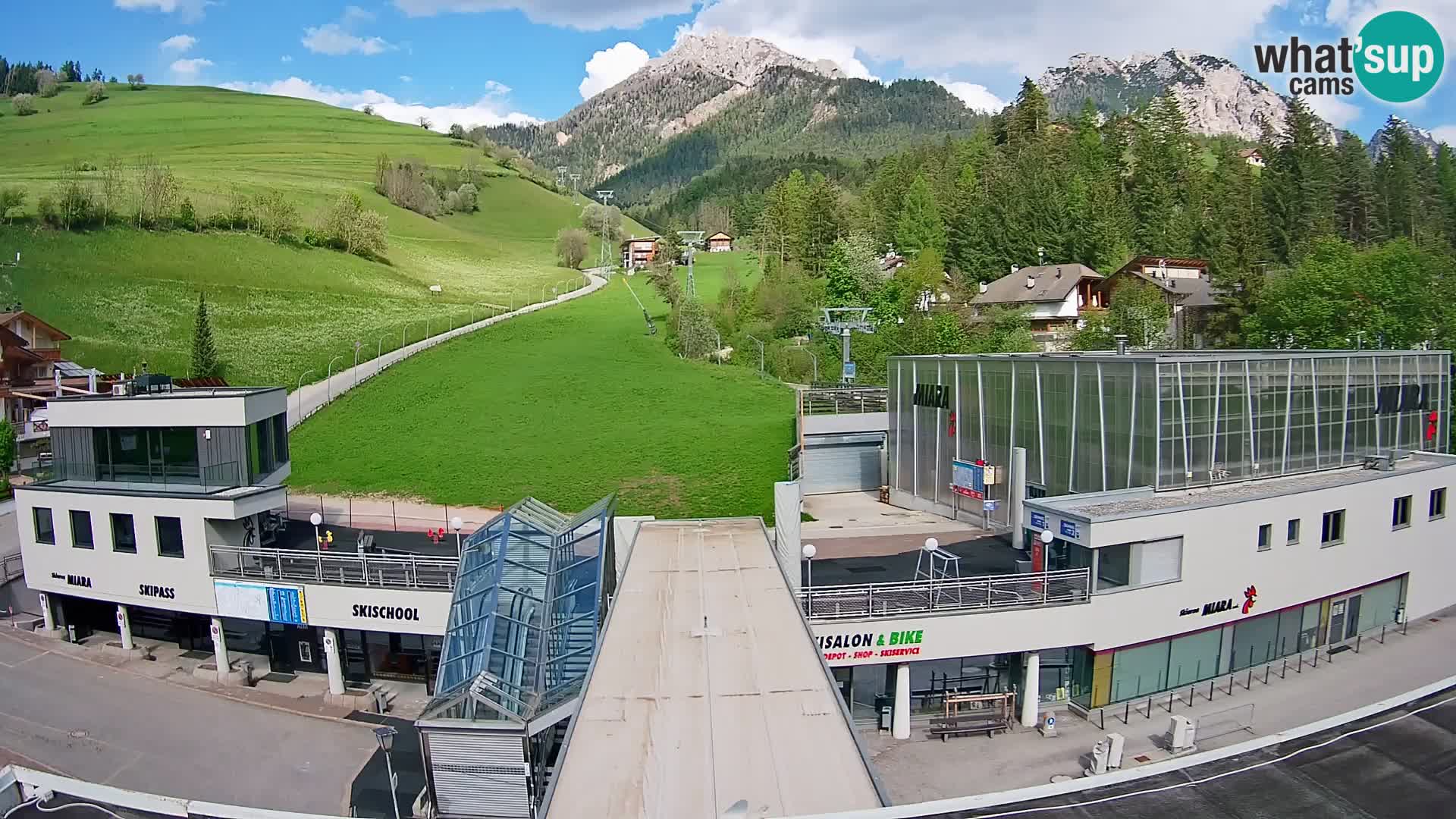 Kronplatz webcam Valley sation of Miara