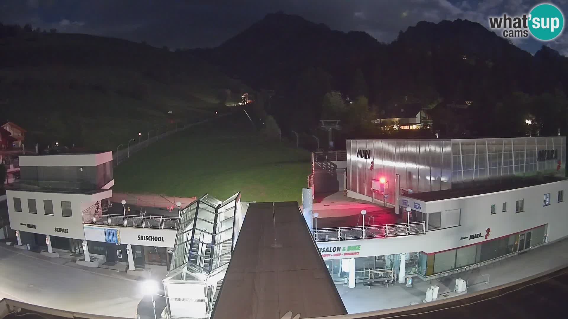 Kronplatz spletna kamera Miara spodnja postaja