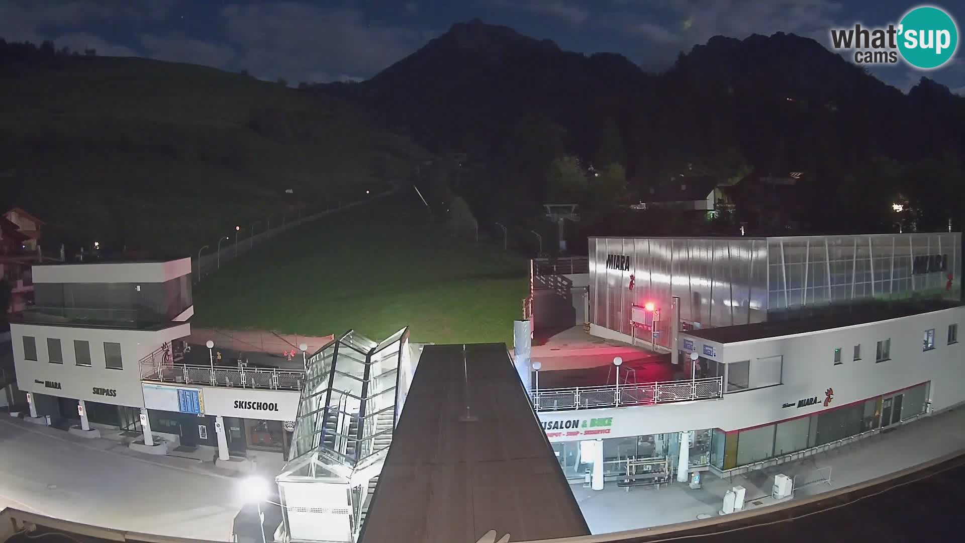 Kronplatz webcam Valley sation of Miara