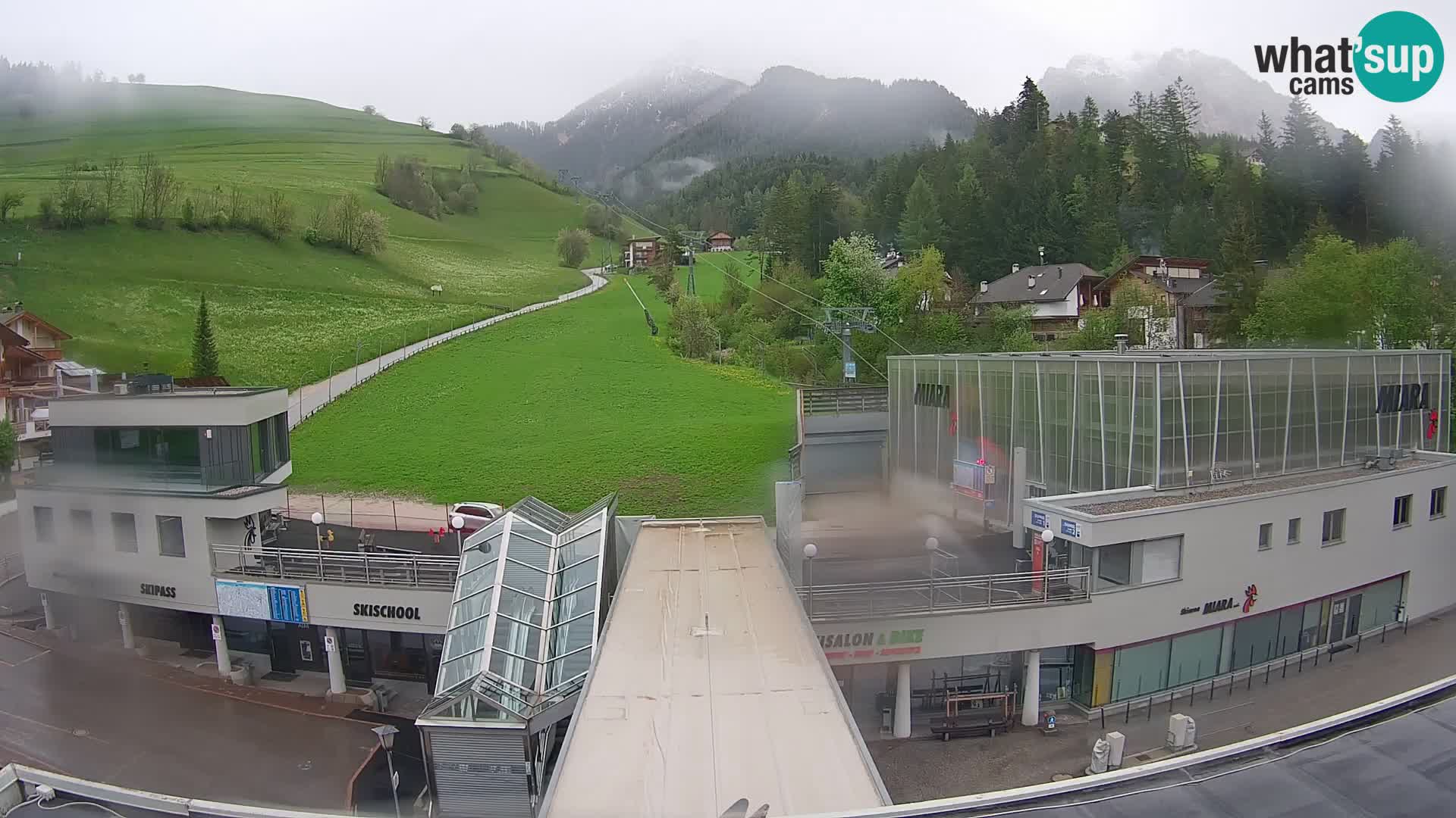 Plan de Corones Kronplatz Miara webcam en vivo – estación de valle