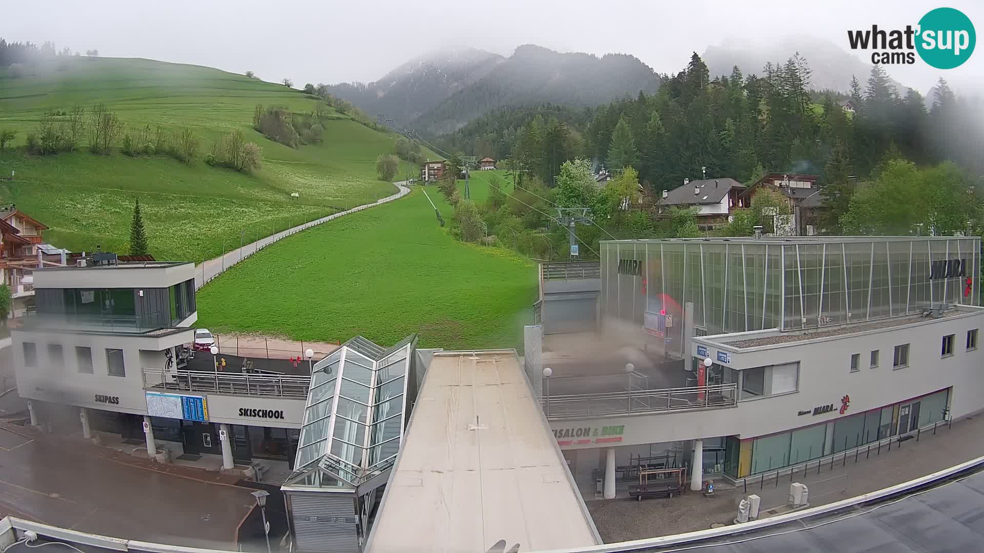 Plan de Corones Kronplatz Miara webcam en vivo – estación de valle