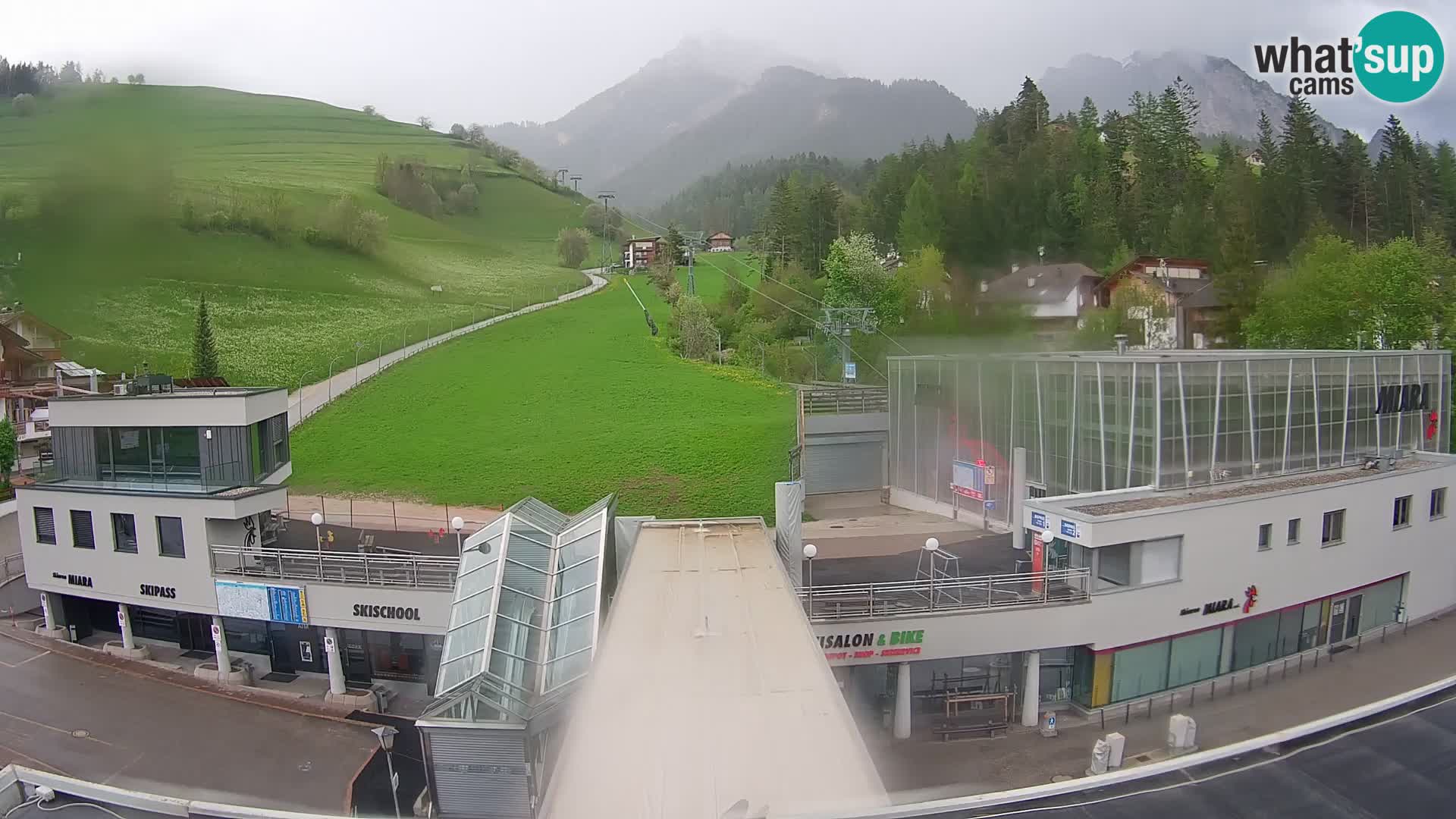 Kronplatz web-kamera Miara – donja stanica