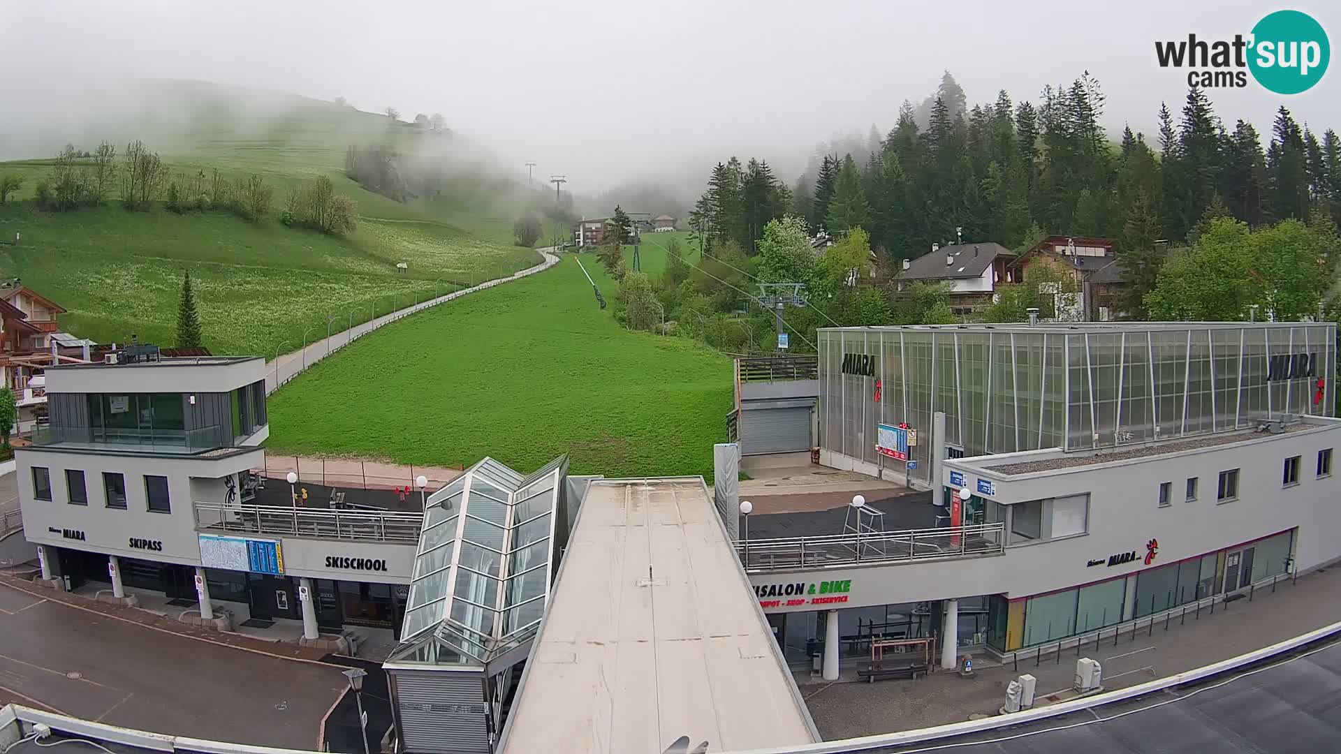 Kronplatz webcam Valley sation of Miara