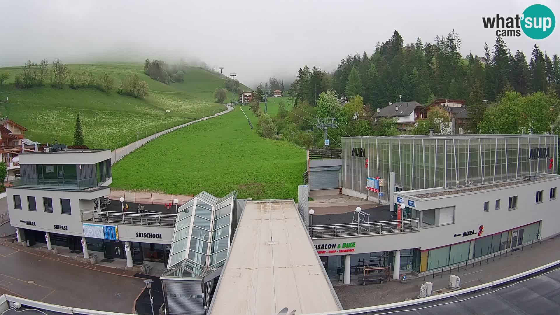 Kronplatz webcam Valley sation of Miara