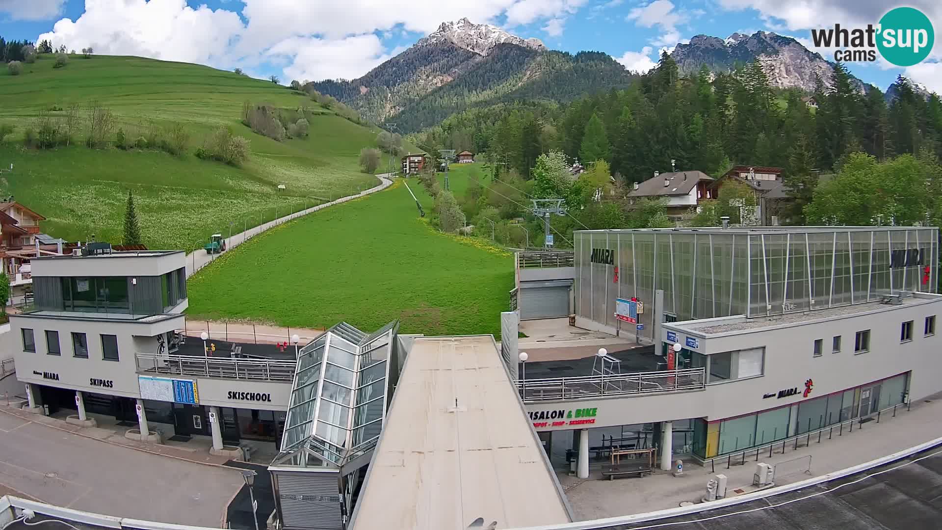 Kronplatz webcam Valley sation of Miara