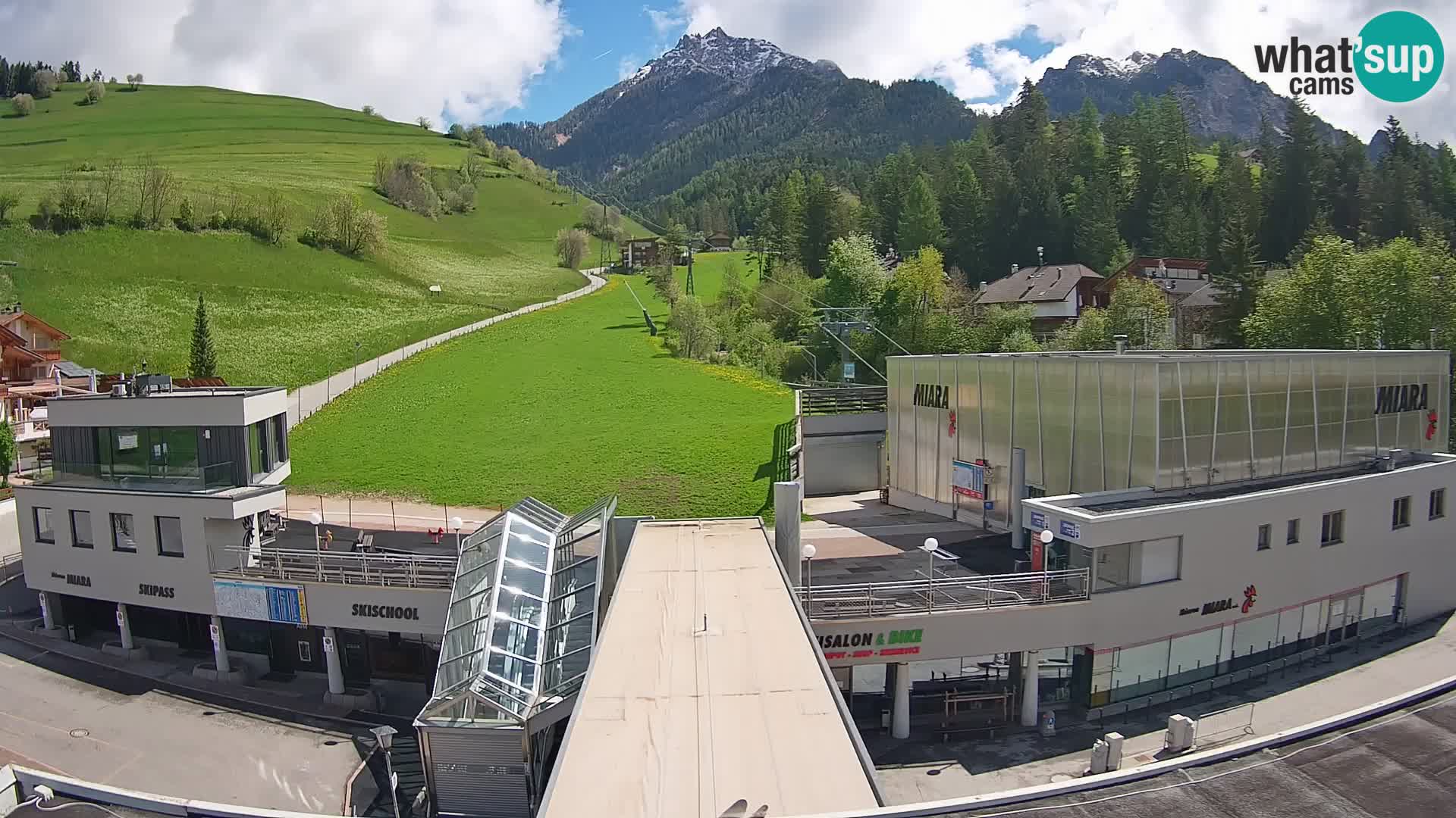 Kronplatz spletna kamera Miara spodnja postaja
