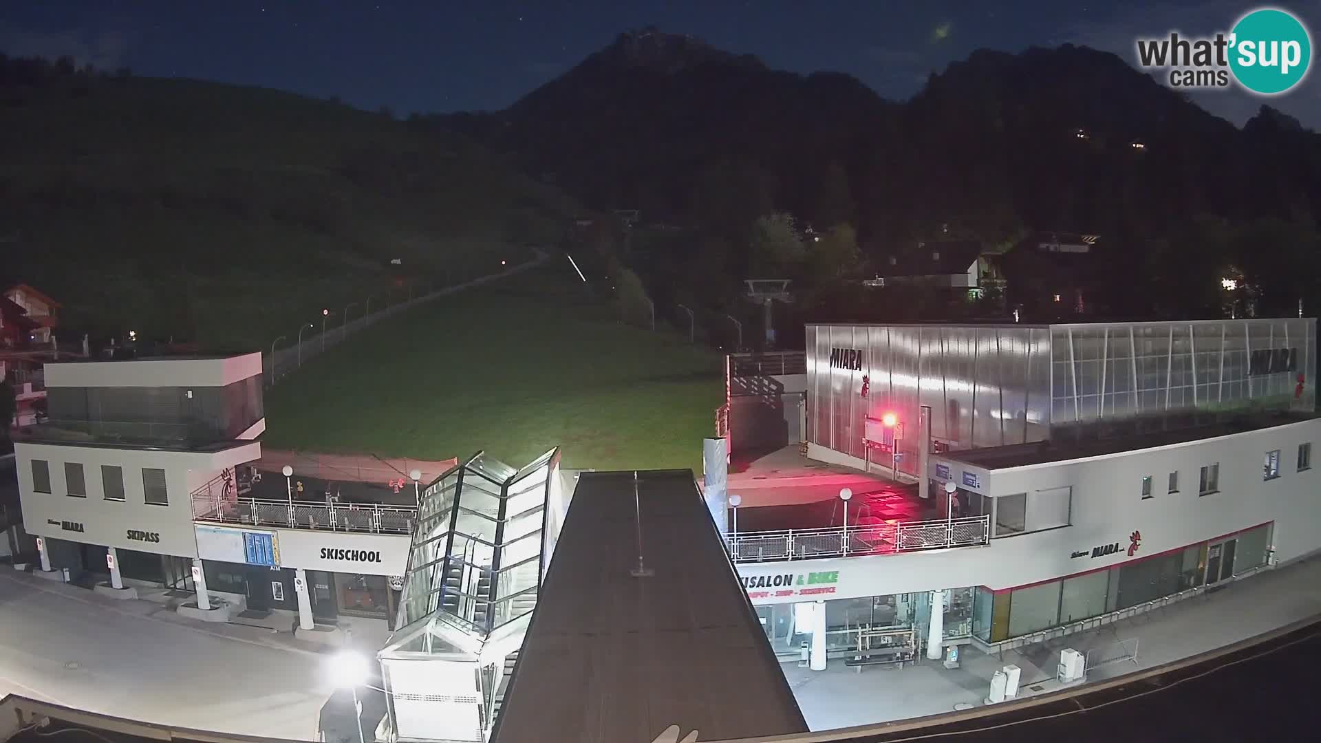 Kronplatz spletna kamera Miara spodnja postaja