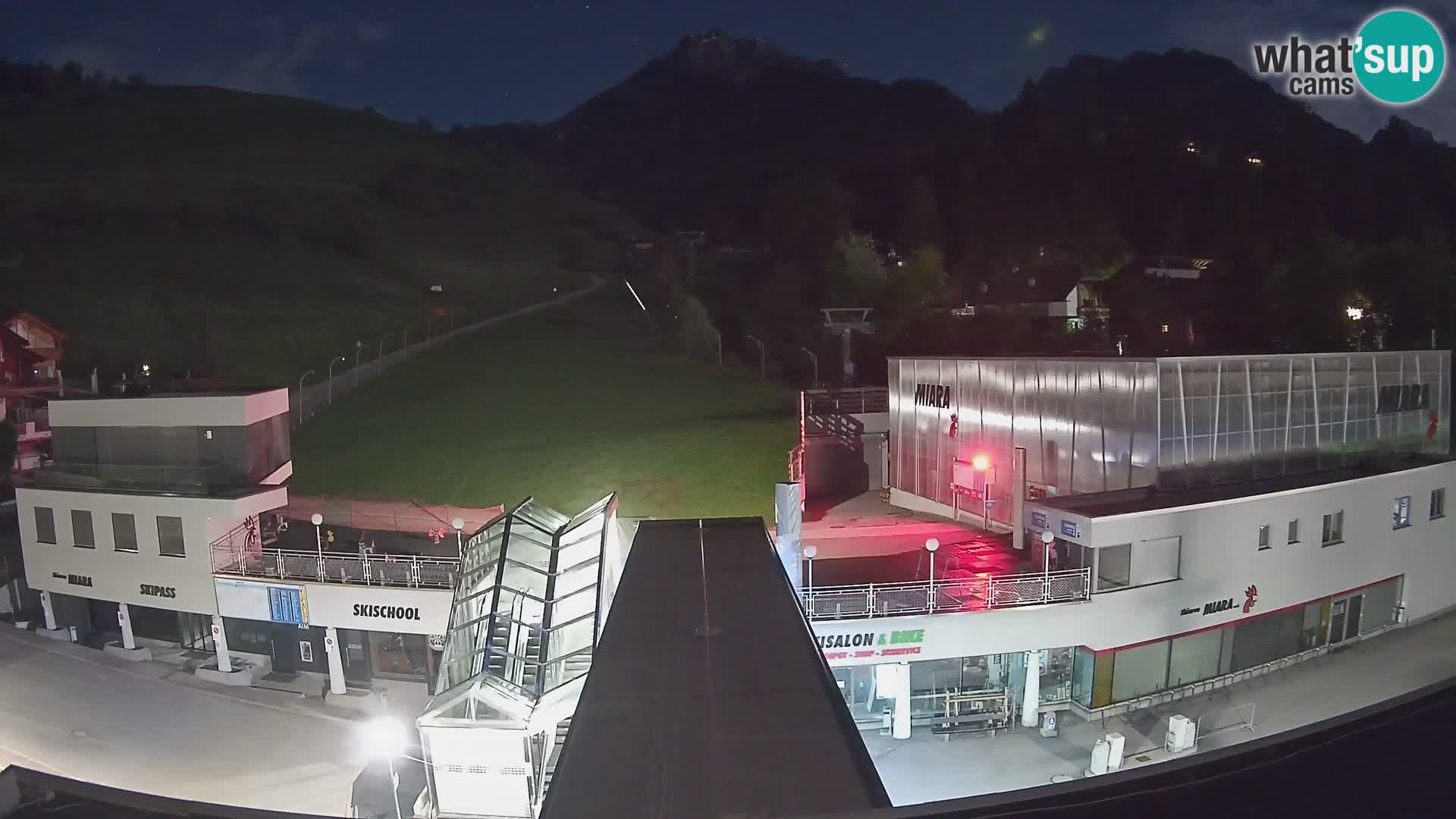 Plan de Corones Kronplatz Miara webcam en vivo – estación de valle