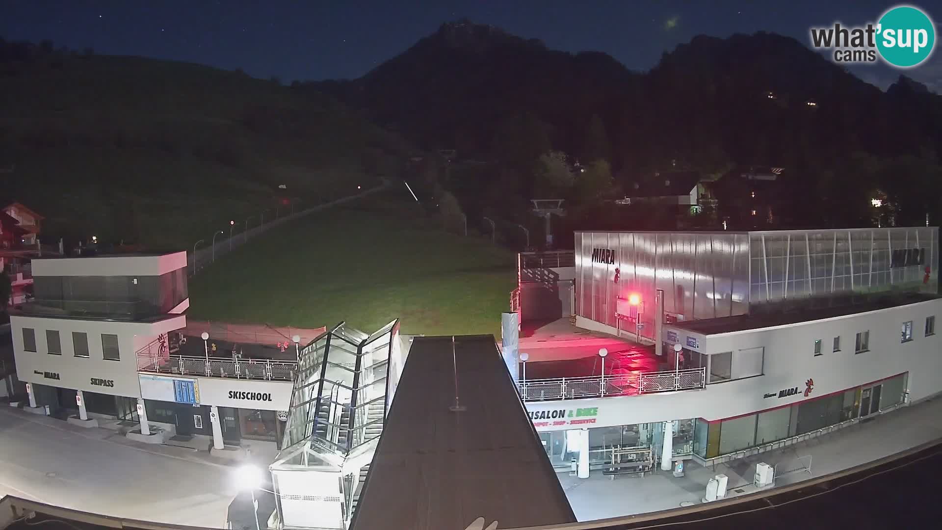 Kronplatz spletna kamera Miara spodnja postaja