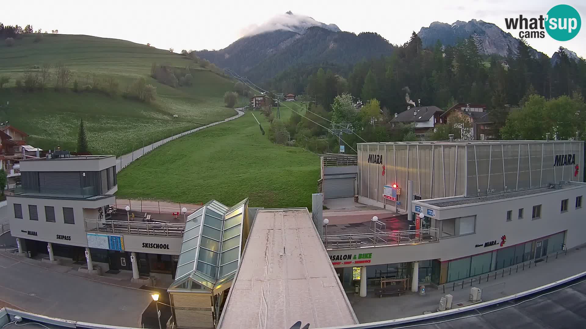 Kronplatz webcam Valley sation of Miara