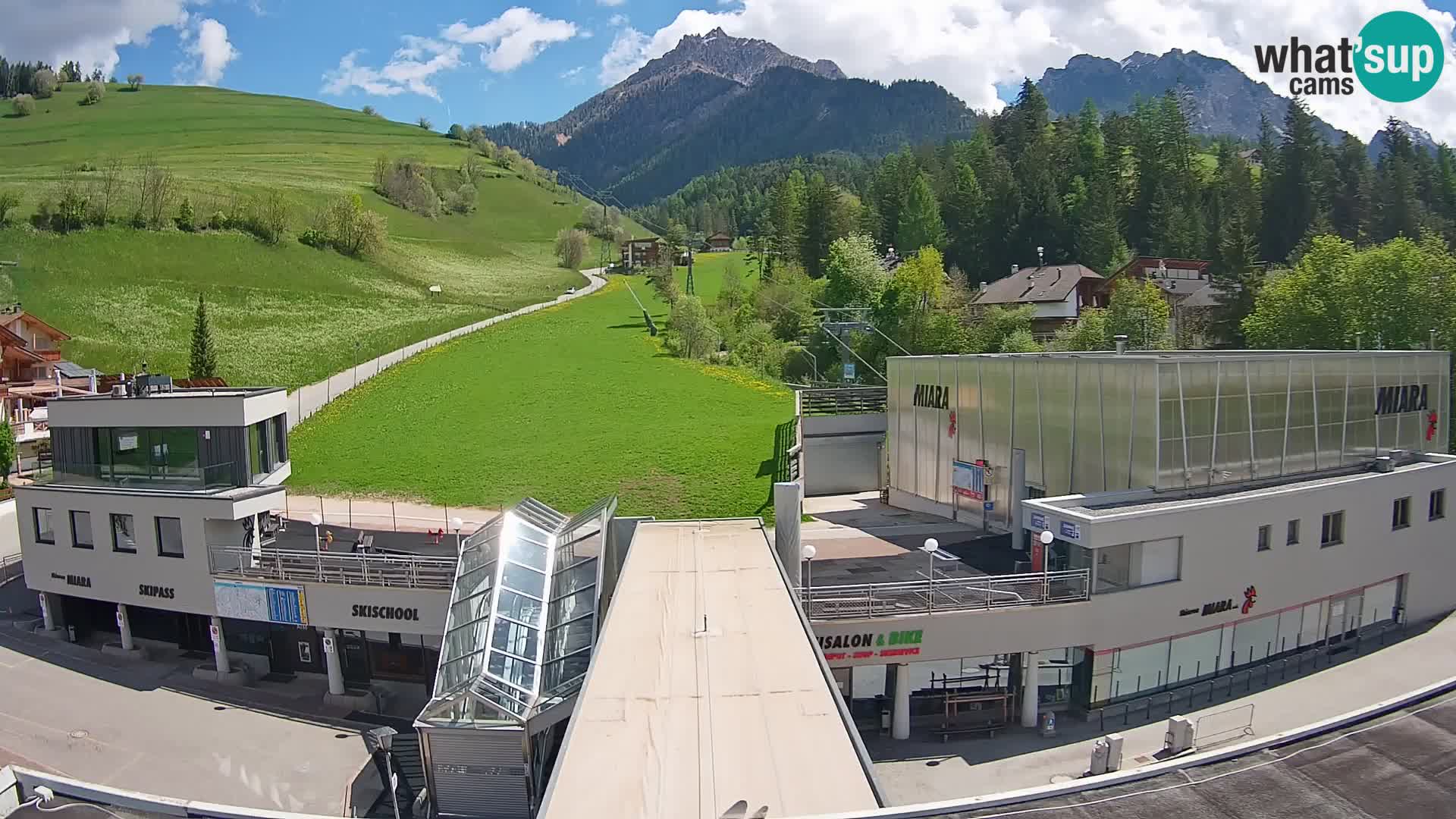 Kronplatz webcam Valley sation of Miara