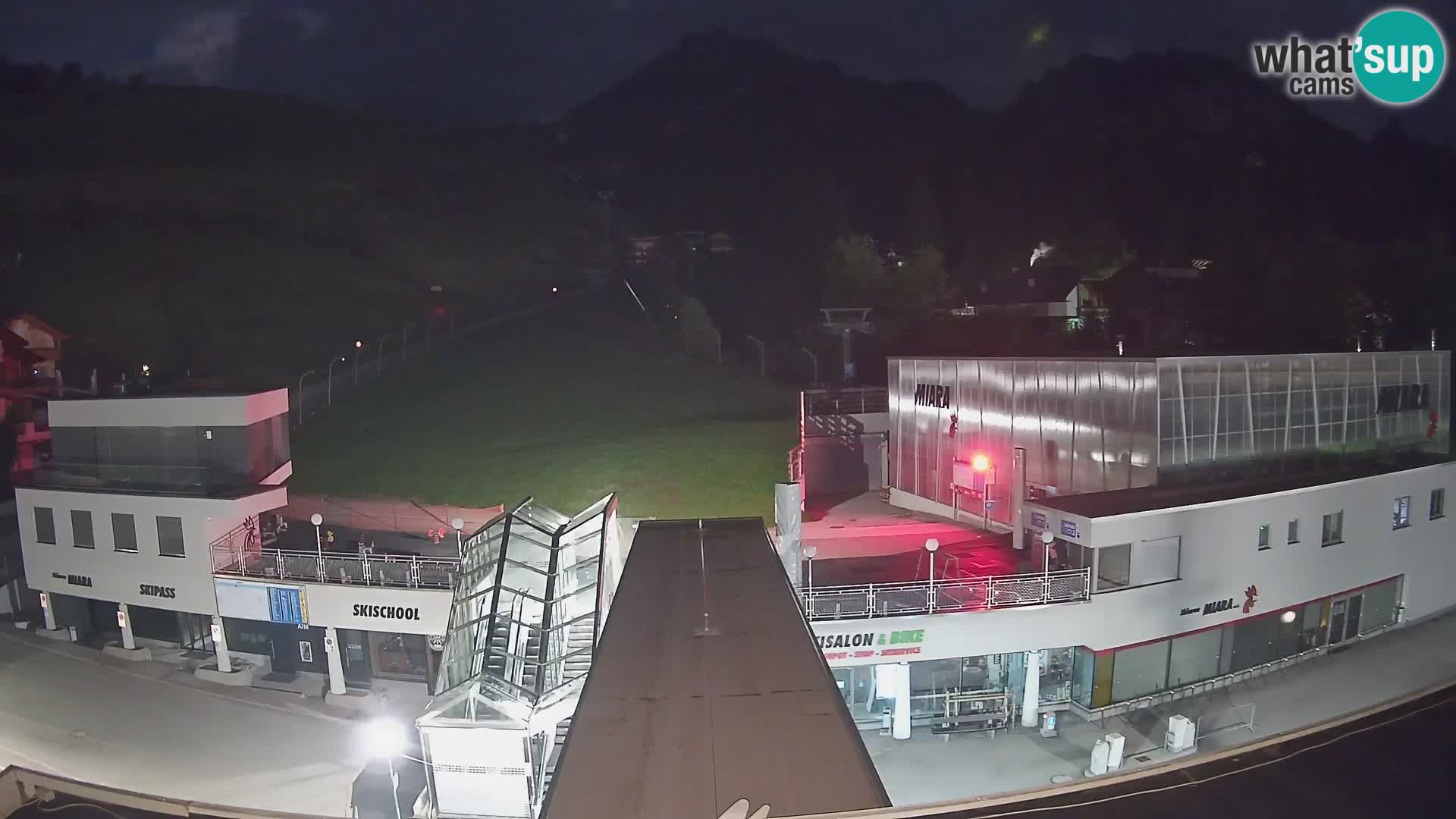 Plan de Corones Kronplatz Miara webcam en vivo – estación de valle