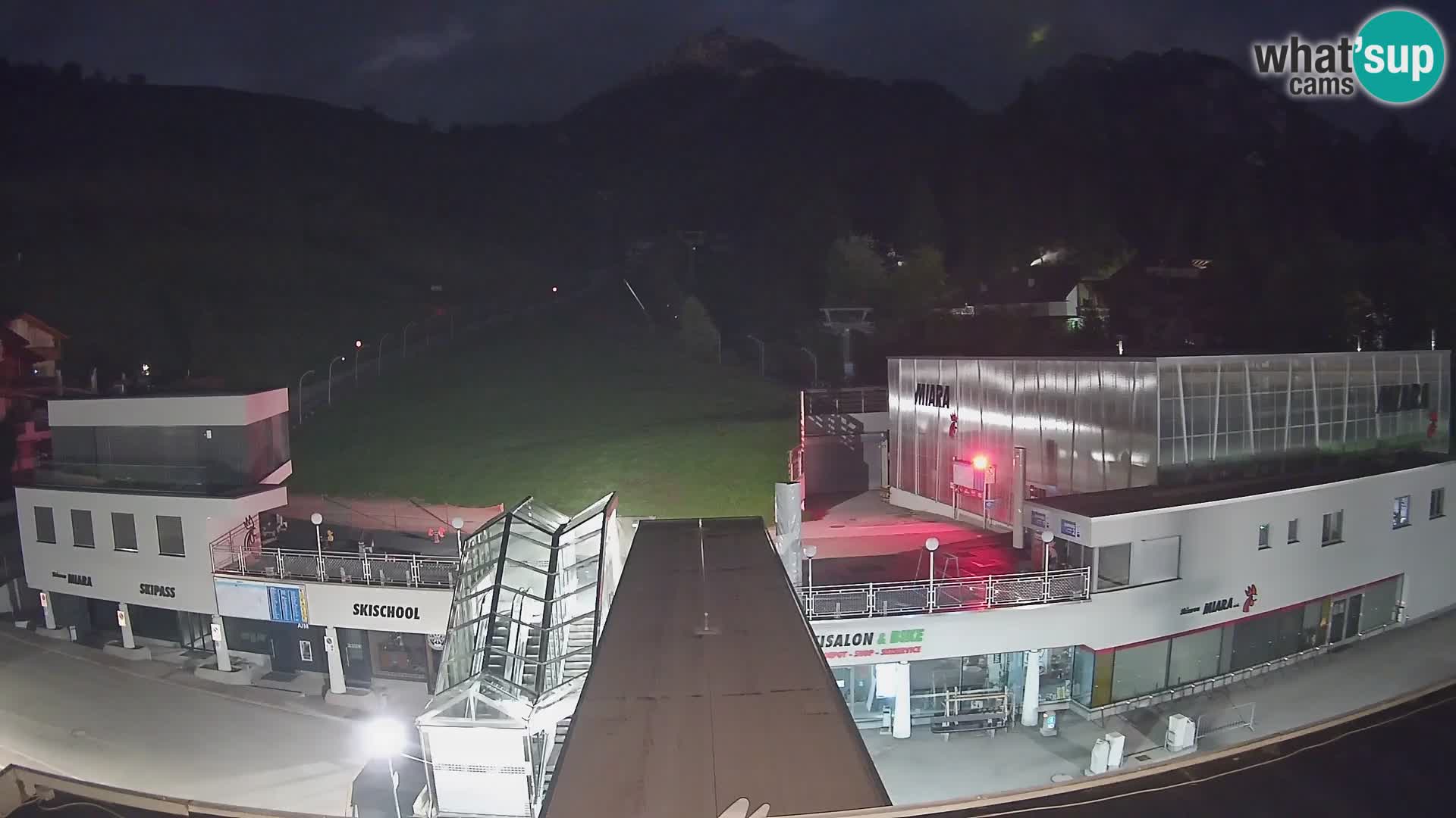 Kronplatz spletna kamera Miara spodnja postaja