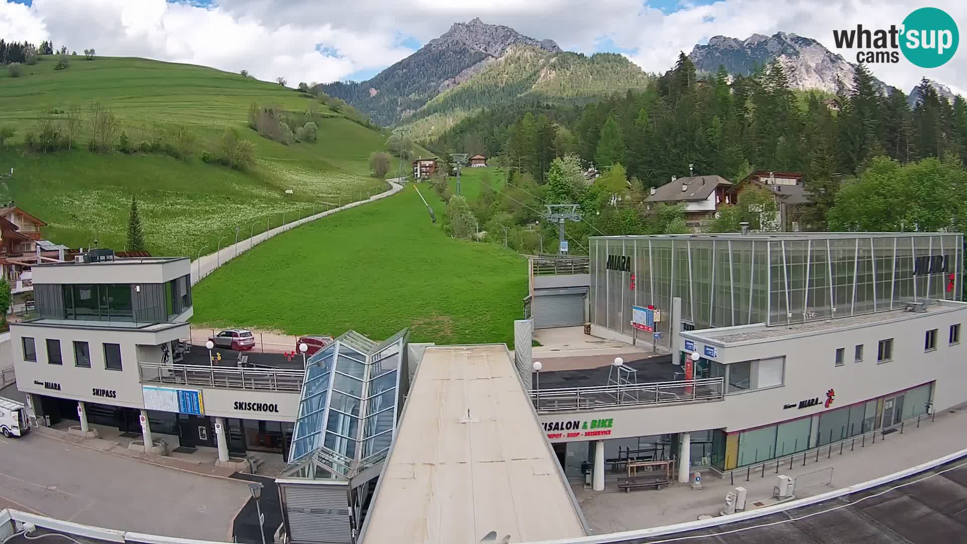 Kronplatz webcam Valley sation of Miara