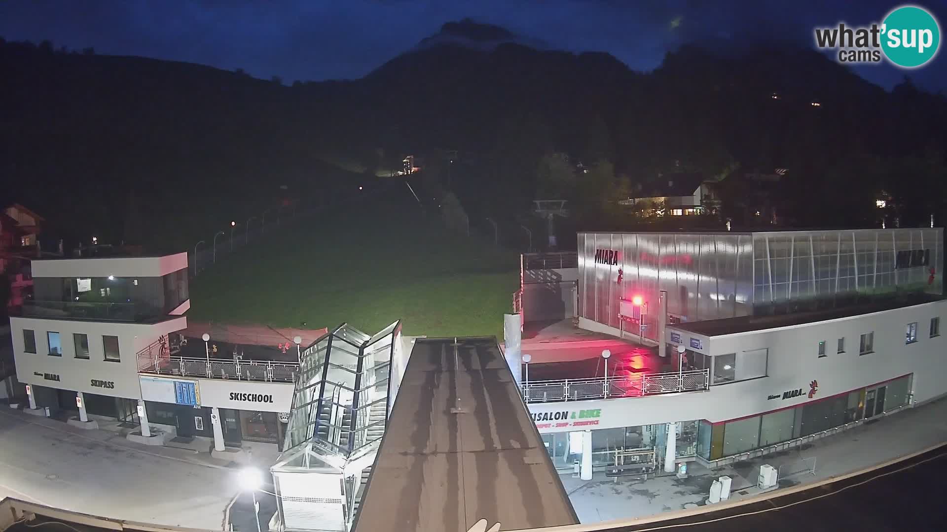 Kronplatz webcam Valley sation of Miara