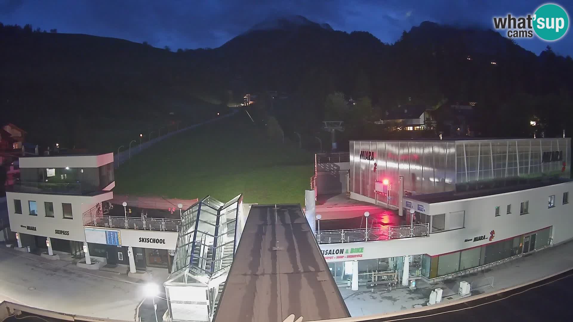 Kronplatz webcam Valley sation of Miara