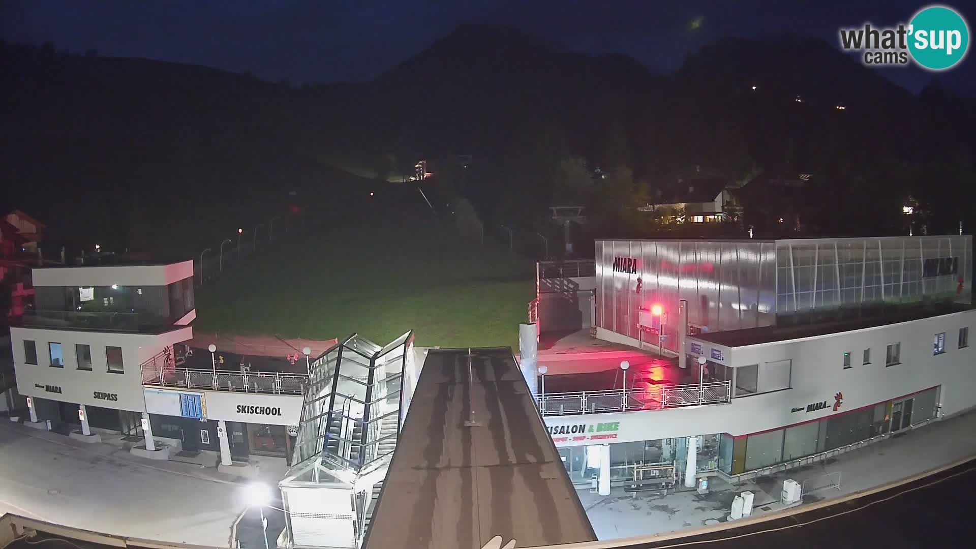 Kronplatz spletna kamera Miara spodnja postaja
