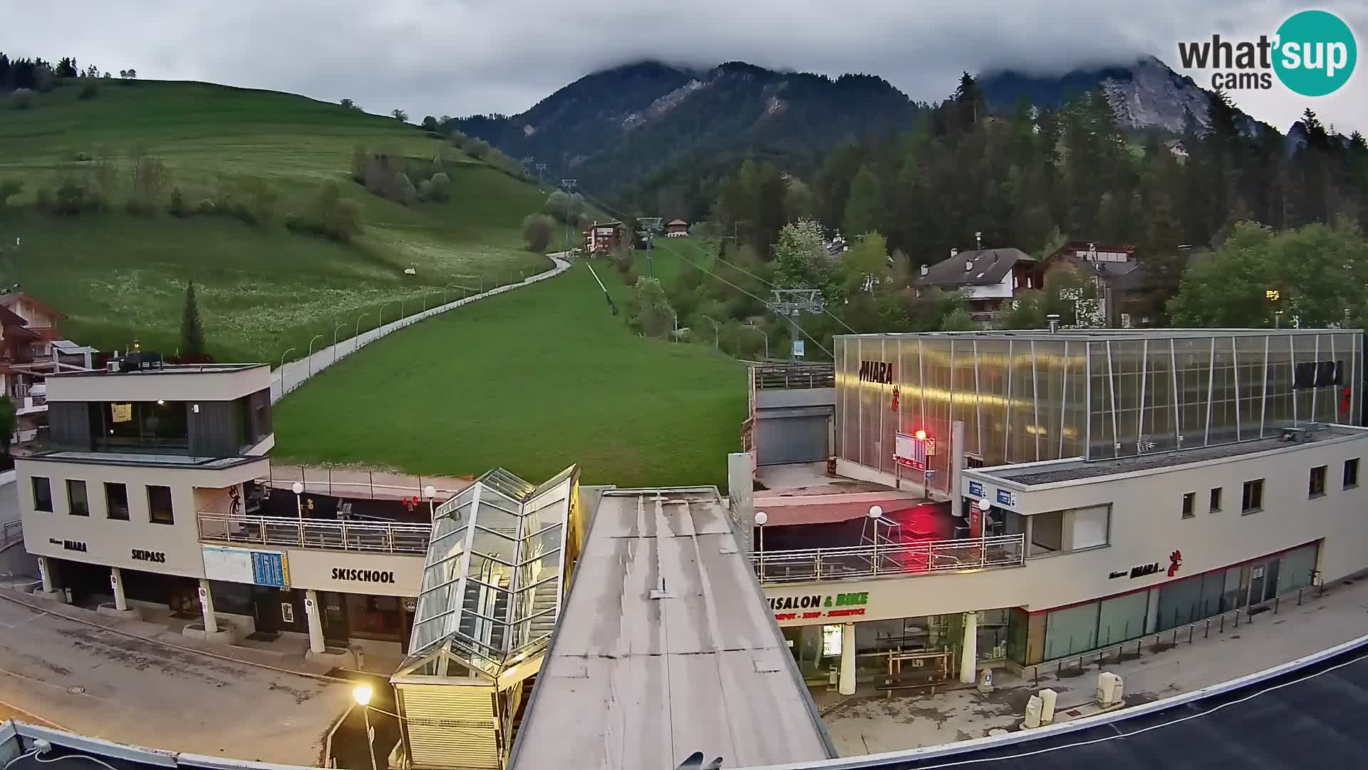 Kronplatz web-kamera Miara – donja stanica