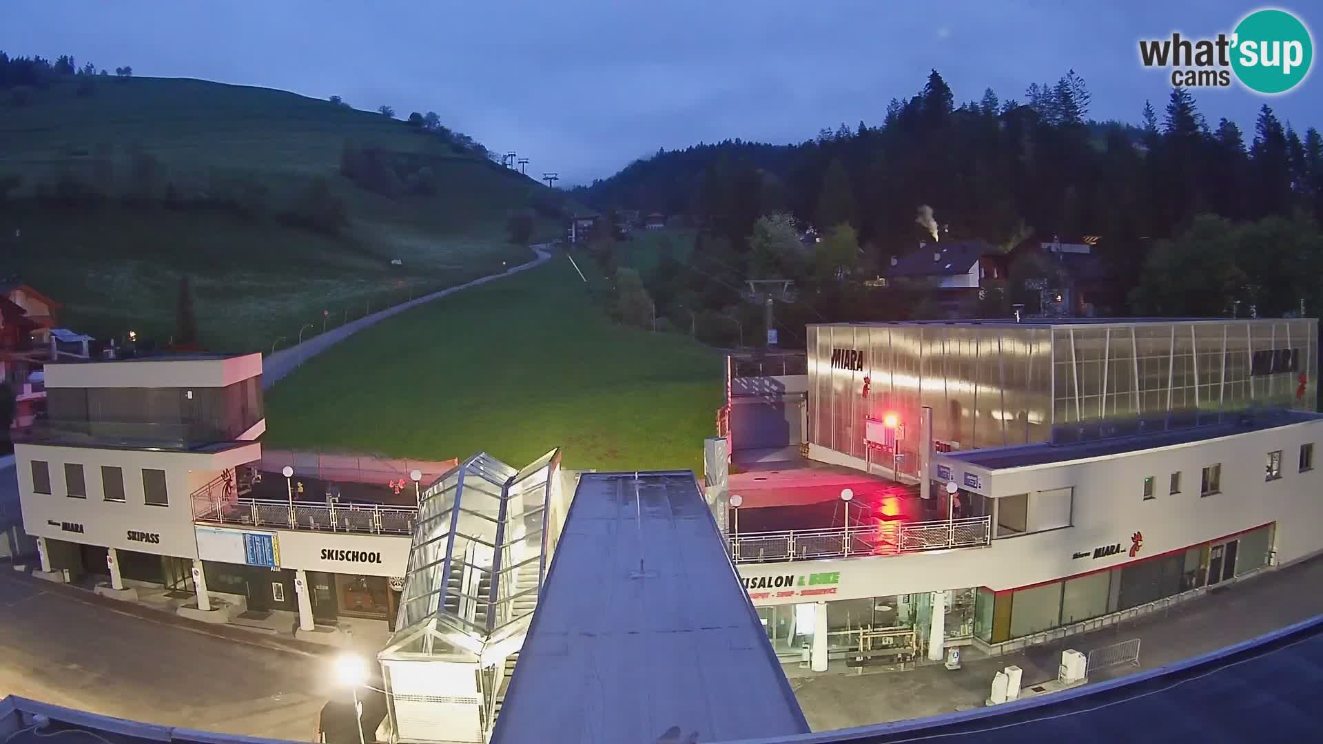 Kronplatz webcam Valley sation of Miara