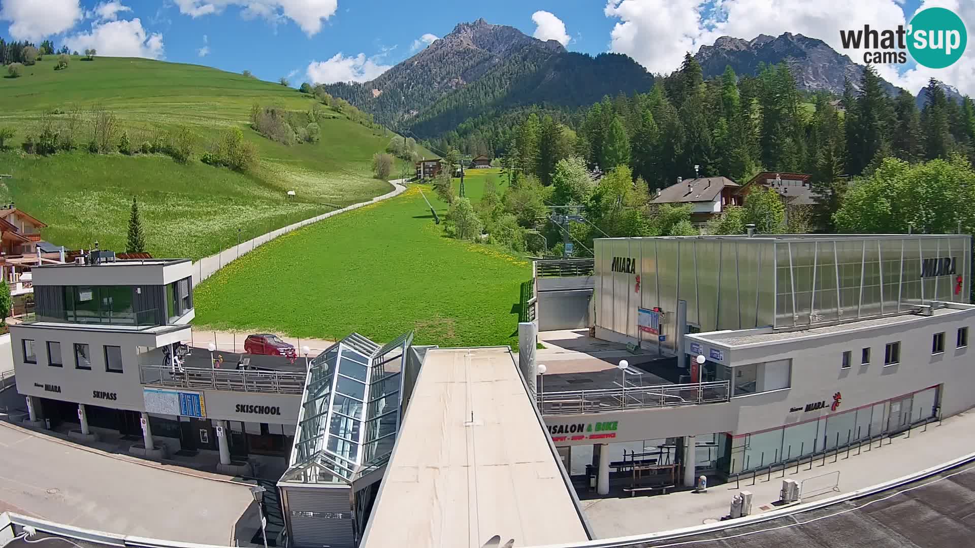 Plan de Corones Kronplatz Miara webcam en vivo – estación de valle