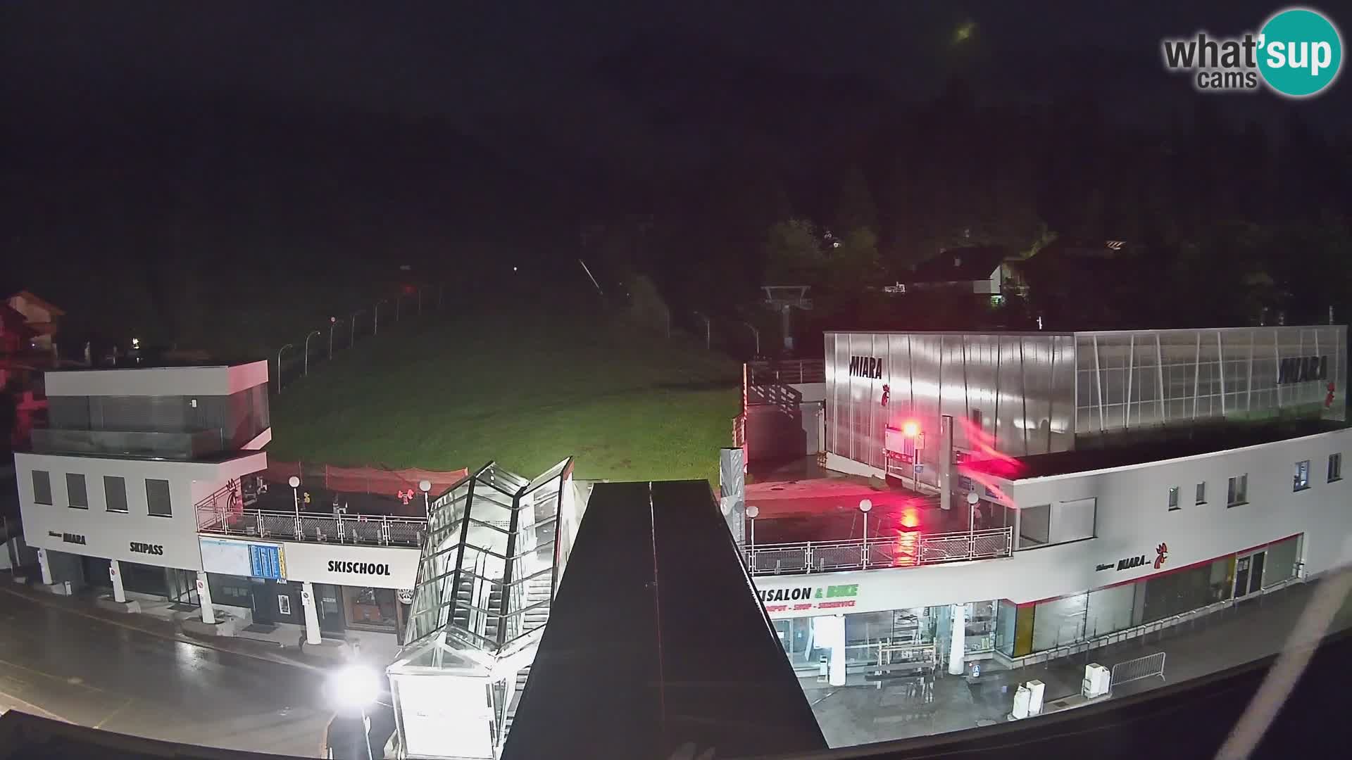 Kronplatz spletna kamera Miara spodnja postaja