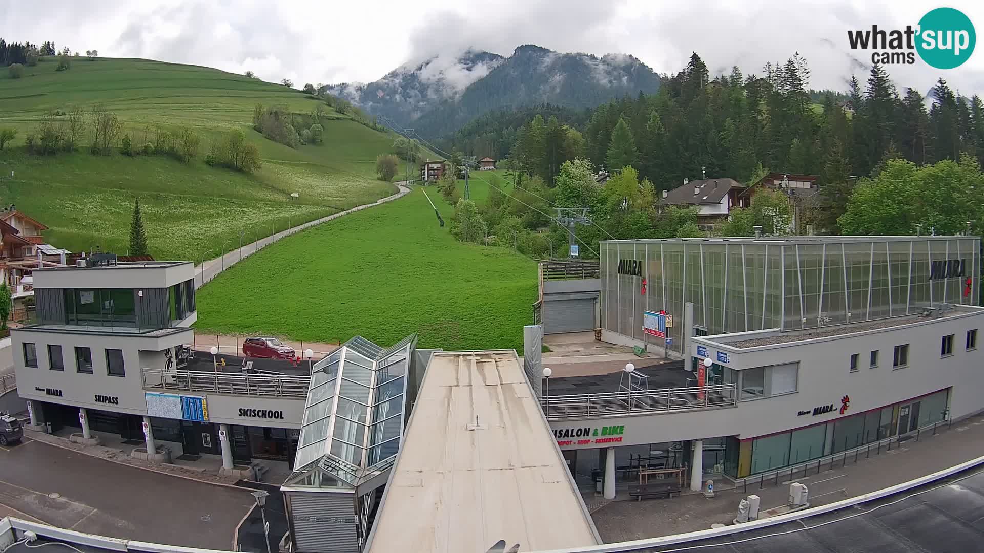 Plan de Corones Kronplatz Miara webcam en vivo – estación de valle