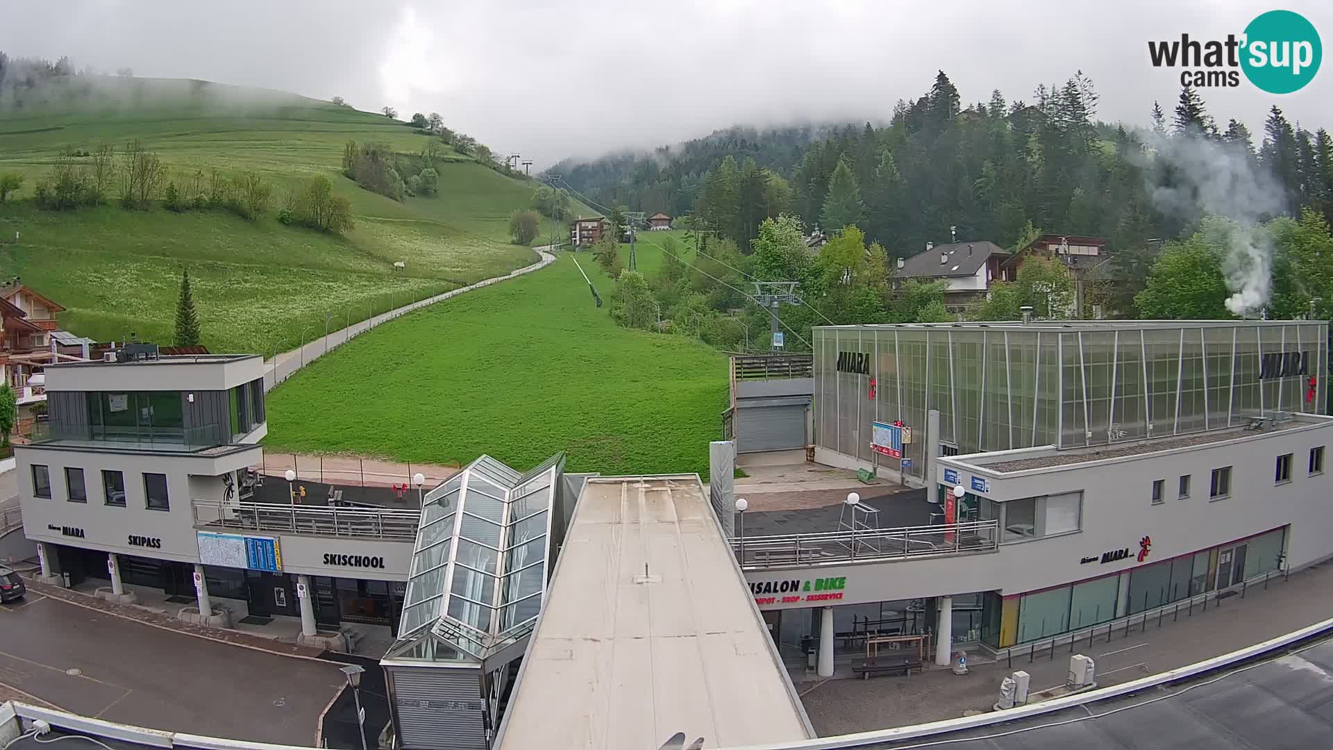 Kronplatz web-kamera Miara – donja stanica